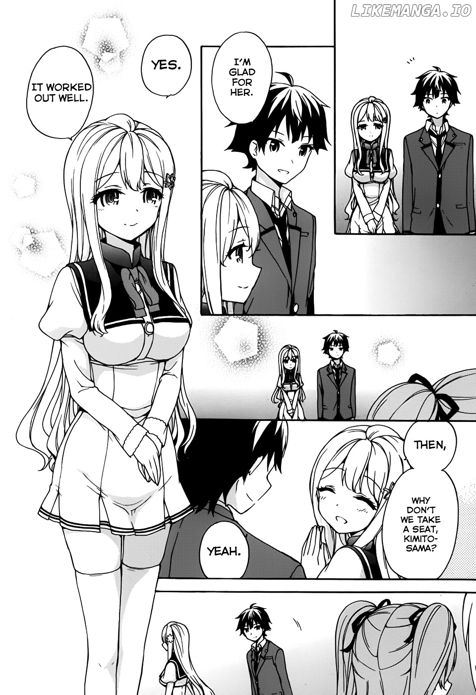 Ore ga Ojou-Sama Gakkou ni "Shomin Sample" Toshite Rachirareta Ken chapter 21 - page 5