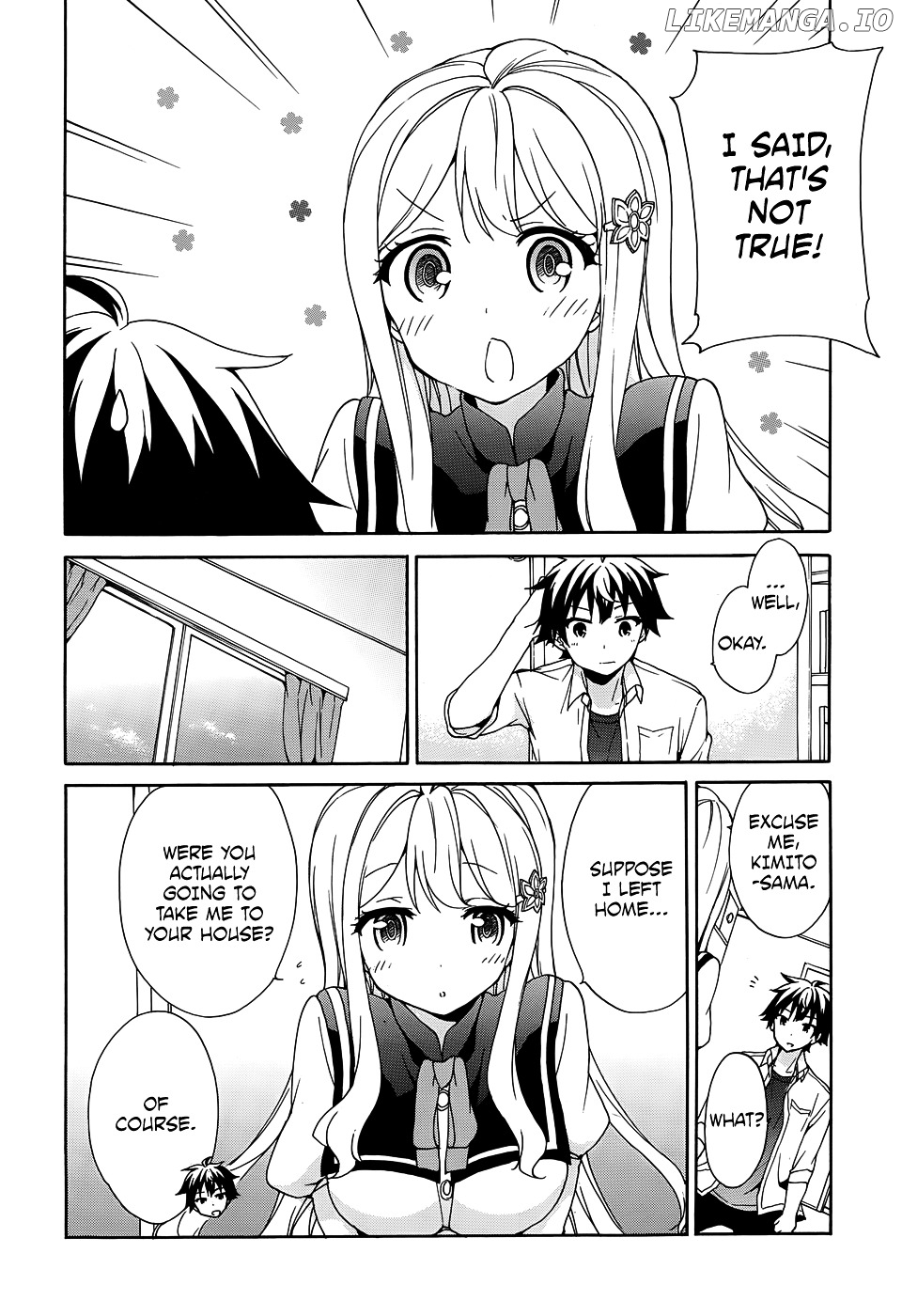 Ore ga Ojou-Sama Gakkou ni "Shomin Sample" Toshite Rachirareta Ken chapter 33 - page 11