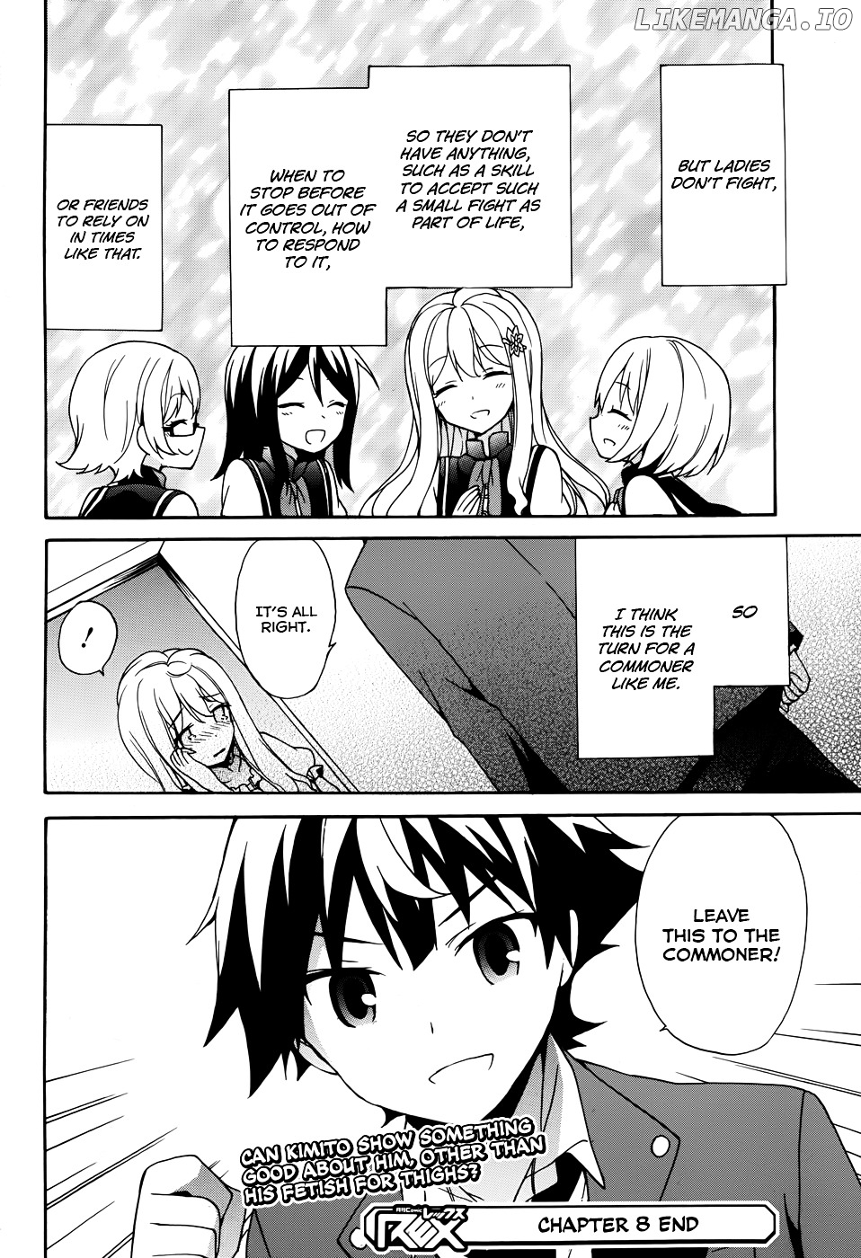 Ore ga Ojou-Sama Gakkou ni "Shomin Sample" Toshite Rachirareta Ken chapter 8 - page 34