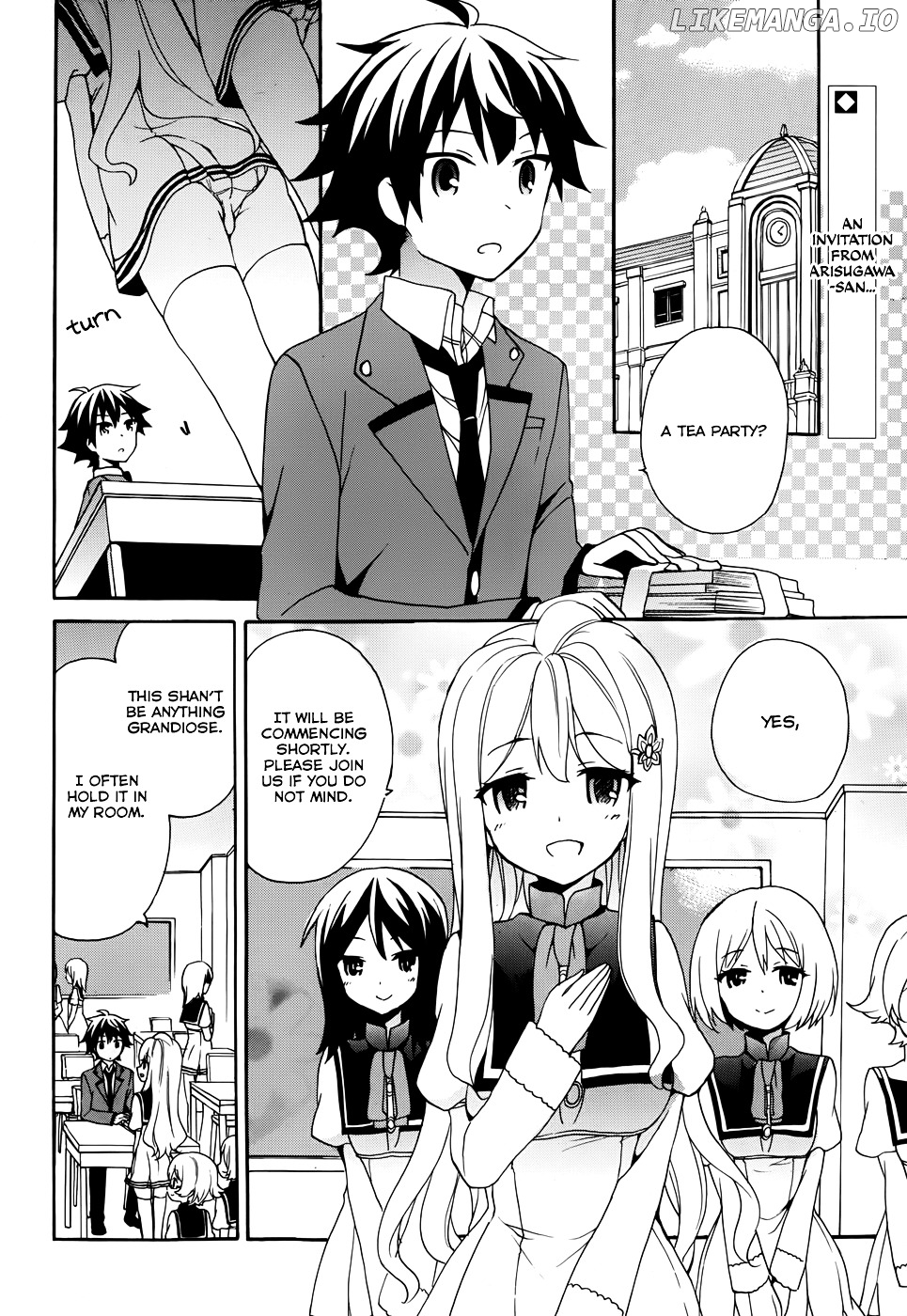 Ore ga Ojou-Sama Gakkou ni "Shomin Sample" Toshite Rachirareta Ken chapter 8 - page 4