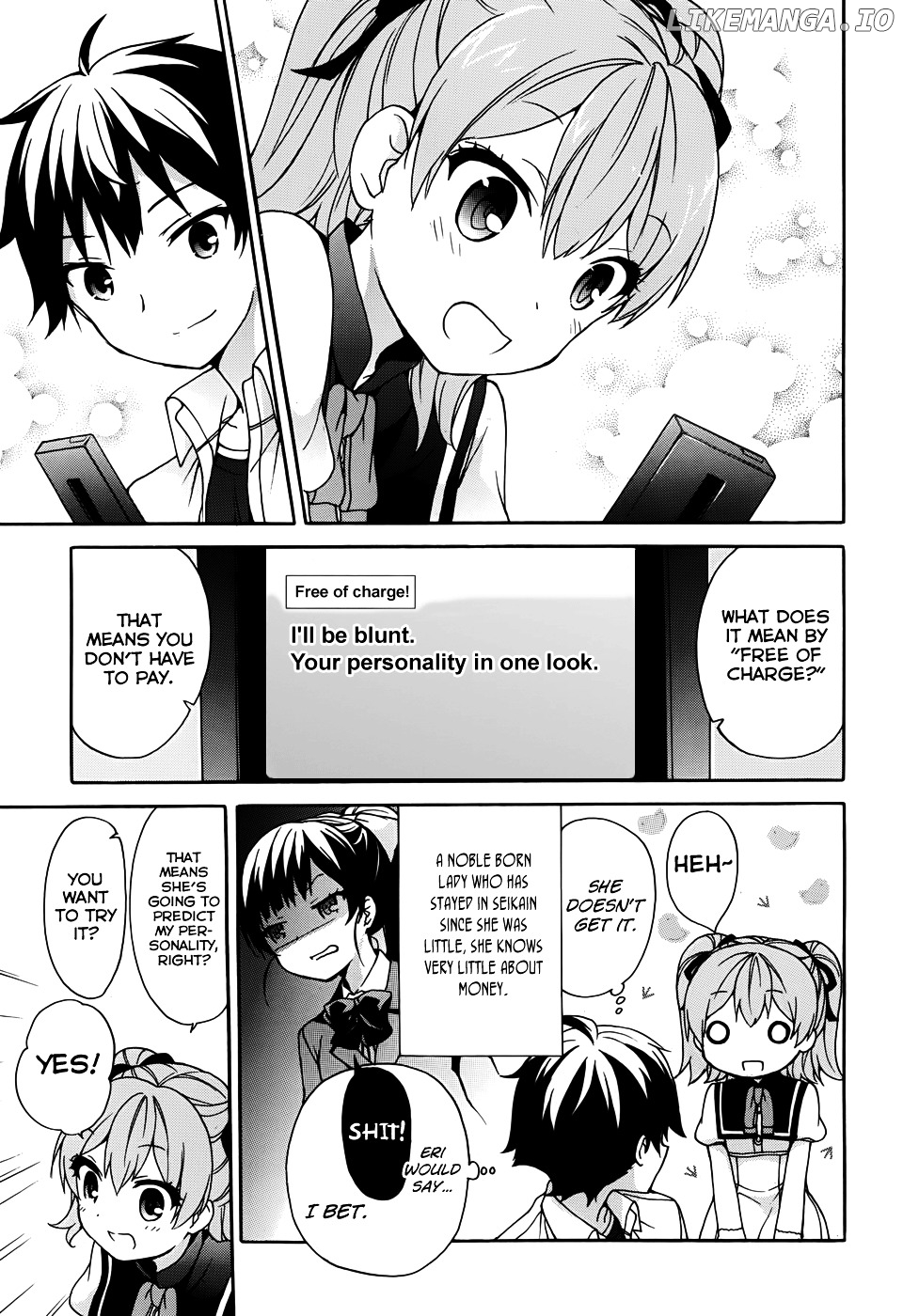 Ore ga Ojou-Sama Gakkou ni "Shomin Sample" Toshite Rachirareta Ken chapter 23 - page 23
