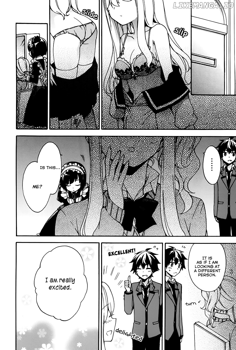 Ore ga Ojou-Sama Gakkou ni "Shomin Sample" Toshite Rachirareta Ken chapter 9 - page 15
