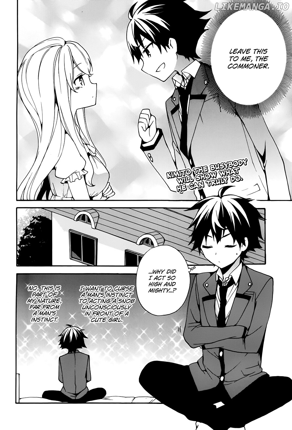 Ore ga Ojou-Sama Gakkou ni "Shomin Sample" Toshite Rachirareta Ken chapter 9 - page 3