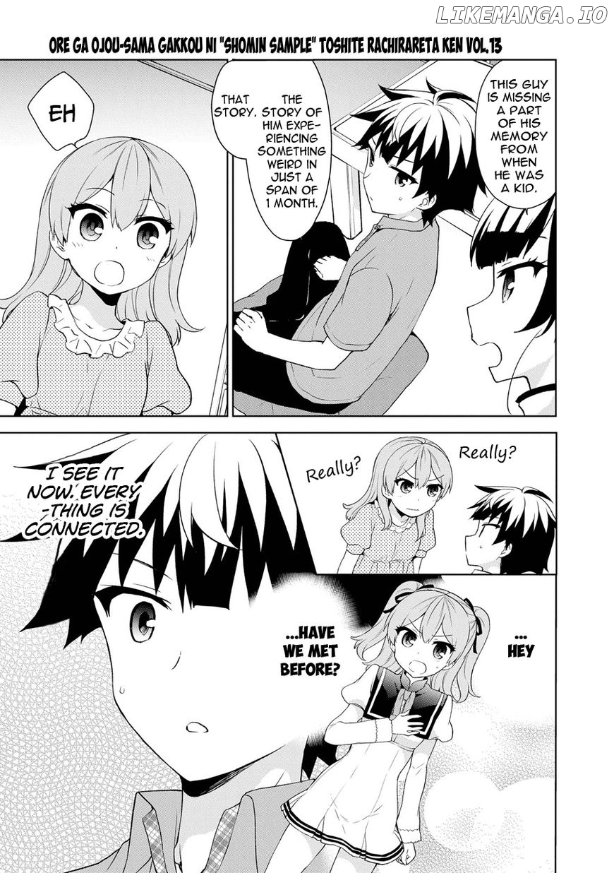 Ore ga Ojou-Sama Gakkou ni "Shomin Sample" Toshite Rachirareta Ken chapter 67 - page 4