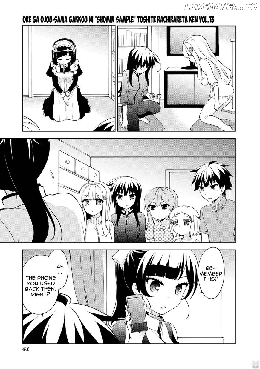 Ore ga Ojou-Sama Gakkou ni "Shomin Sample" Toshite Rachirareta Ken chapter 67 - page 6
