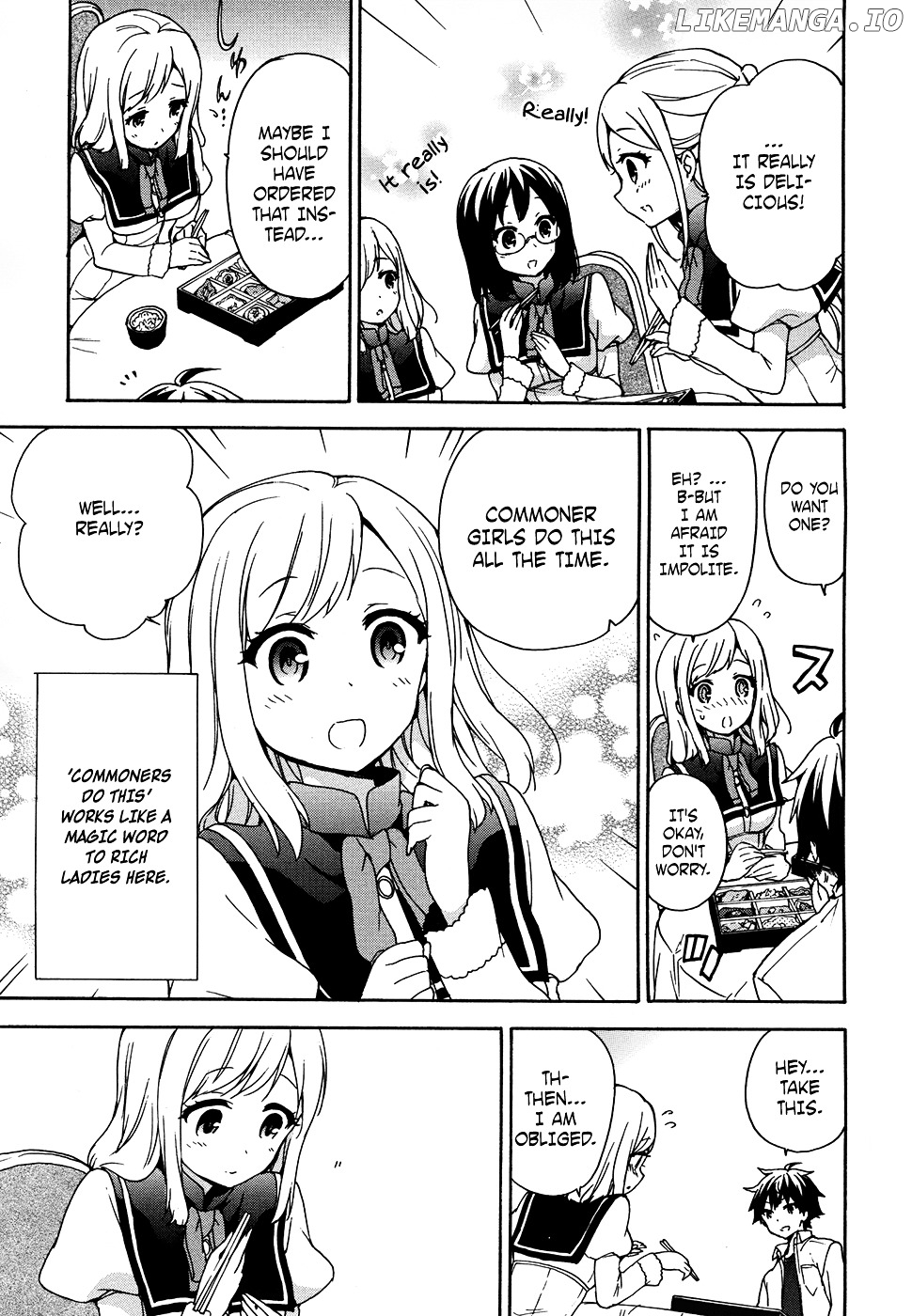 Ore ga Ojou-Sama Gakkou ni "Shomin Sample" Toshite Rachirareta Ken chapter 35 - page 4
