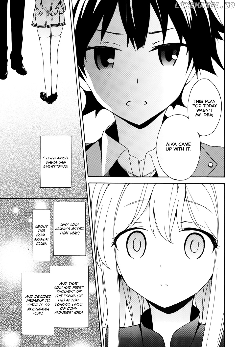Ore ga Ojou-Sama Gakkou ni "Shomin Sample" Toshite Rachirareta Ken chapter 10 - page 6
