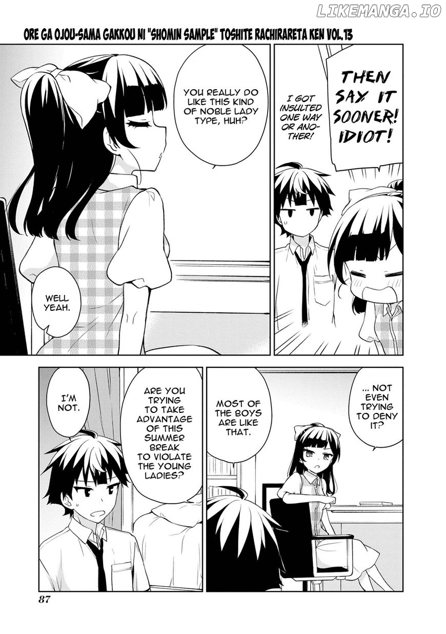 Ore ga Ojou-Sama Gakkou ni "Shomin Sample" Toshite Rachirareta Ken chapter 68 - page 16