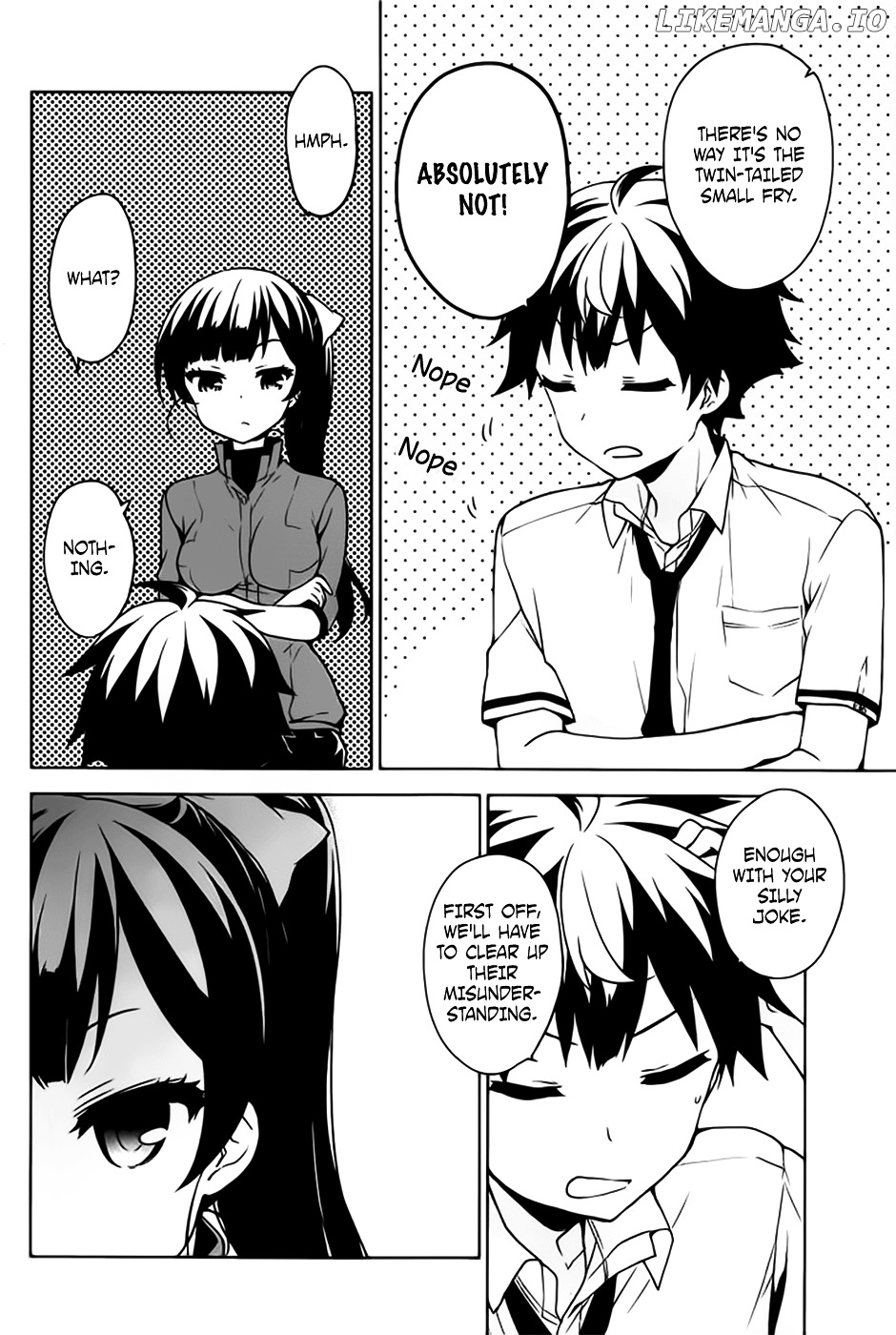 Ore ga Ojou-Sama Gakkou ni "Shomin Sample" Toshite Rachirareta Ken chapter 48 - page 22
