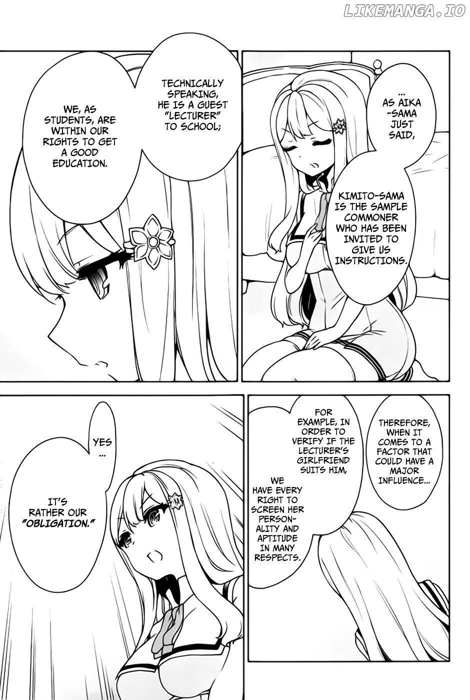 Ore ga Ojou-Sama Gakkou ni "Shomin Sample" Toshite Rachirareta Ken chapter 48 - page 29