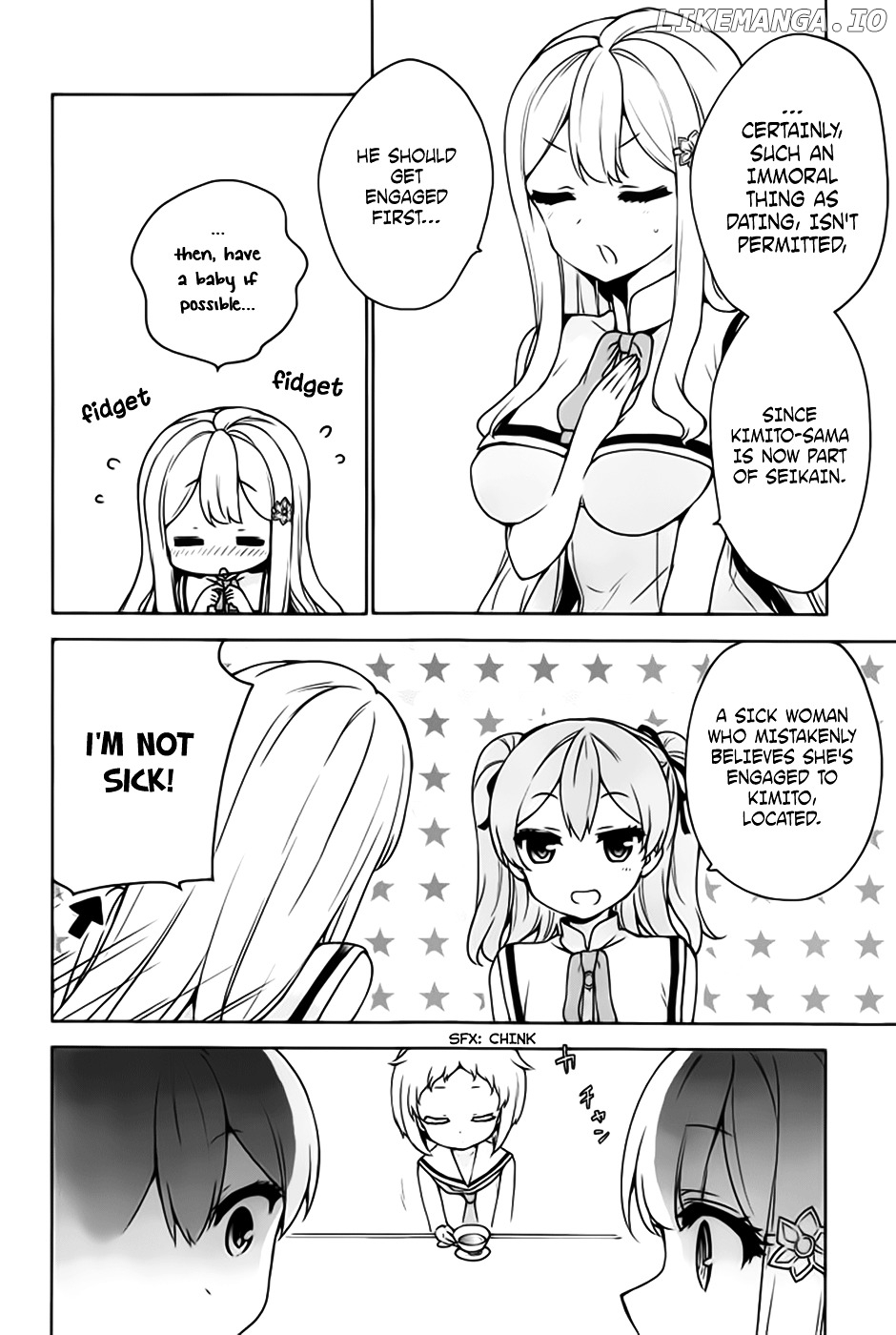 Ore ga Ojou-Sama Gakkou ni "Shomin Sample" Toshite Rachirareta Ken chapter 48 - page 6