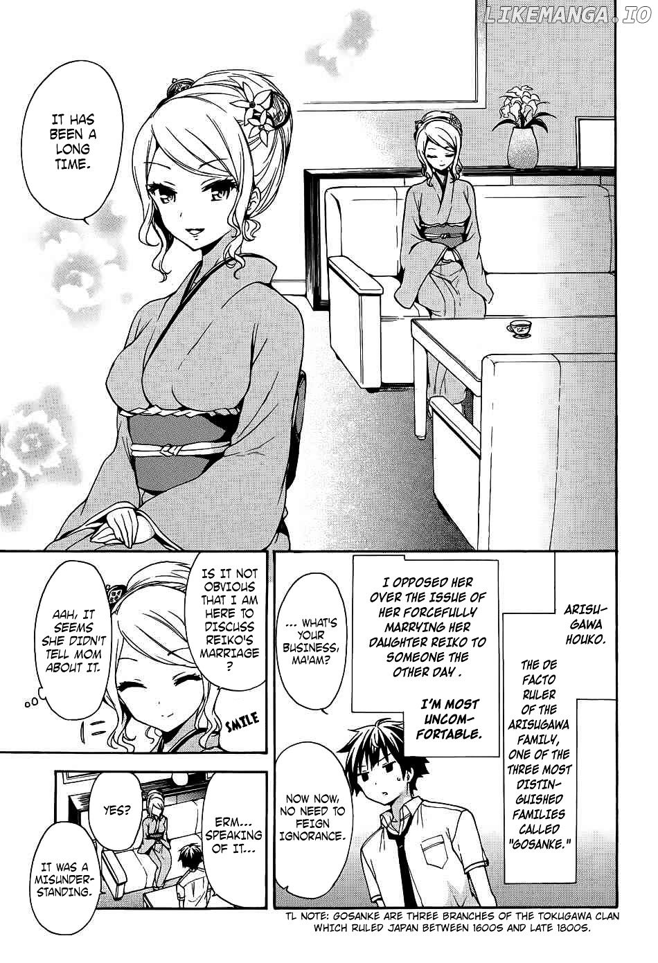 Ore ga Ojou-Sama Gakkou ni "Shomin Sample" Toshite Rachirareta Ken chapter 38 - page 10