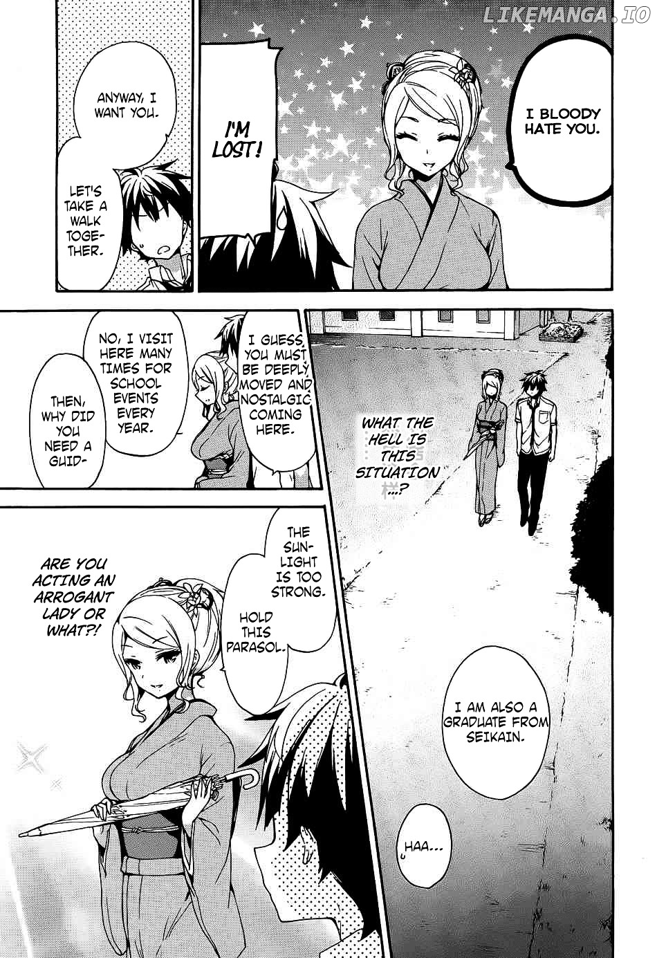 Ore ga Ojou-Sama Gakkou ni "Shomin Sample" Toshite Rachirareta Ken chapter 38 - page 12
