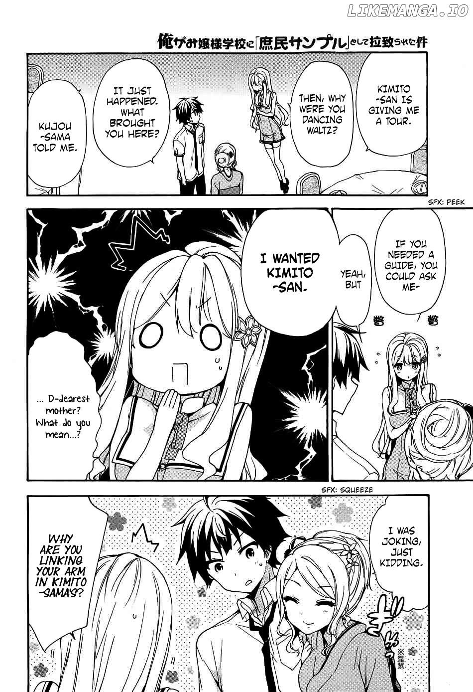 Ore ga Ojou-Sama Gakkou ni "Shomin Sample" Toshite Rachirareta Ken chapter 38 - page 21