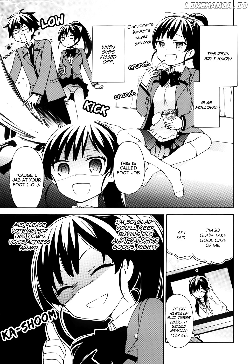 Ore ga Ojou-Sama Gakkou ni "Shomin Sample" Toshite Rachirareta Ken chapter 11 - page 12