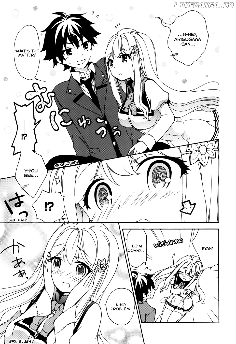 Ore ga Ojou-Sama Gakkou ni "Shomin Sample" Toshite Rachirareta Ken chapter 12 - page 6