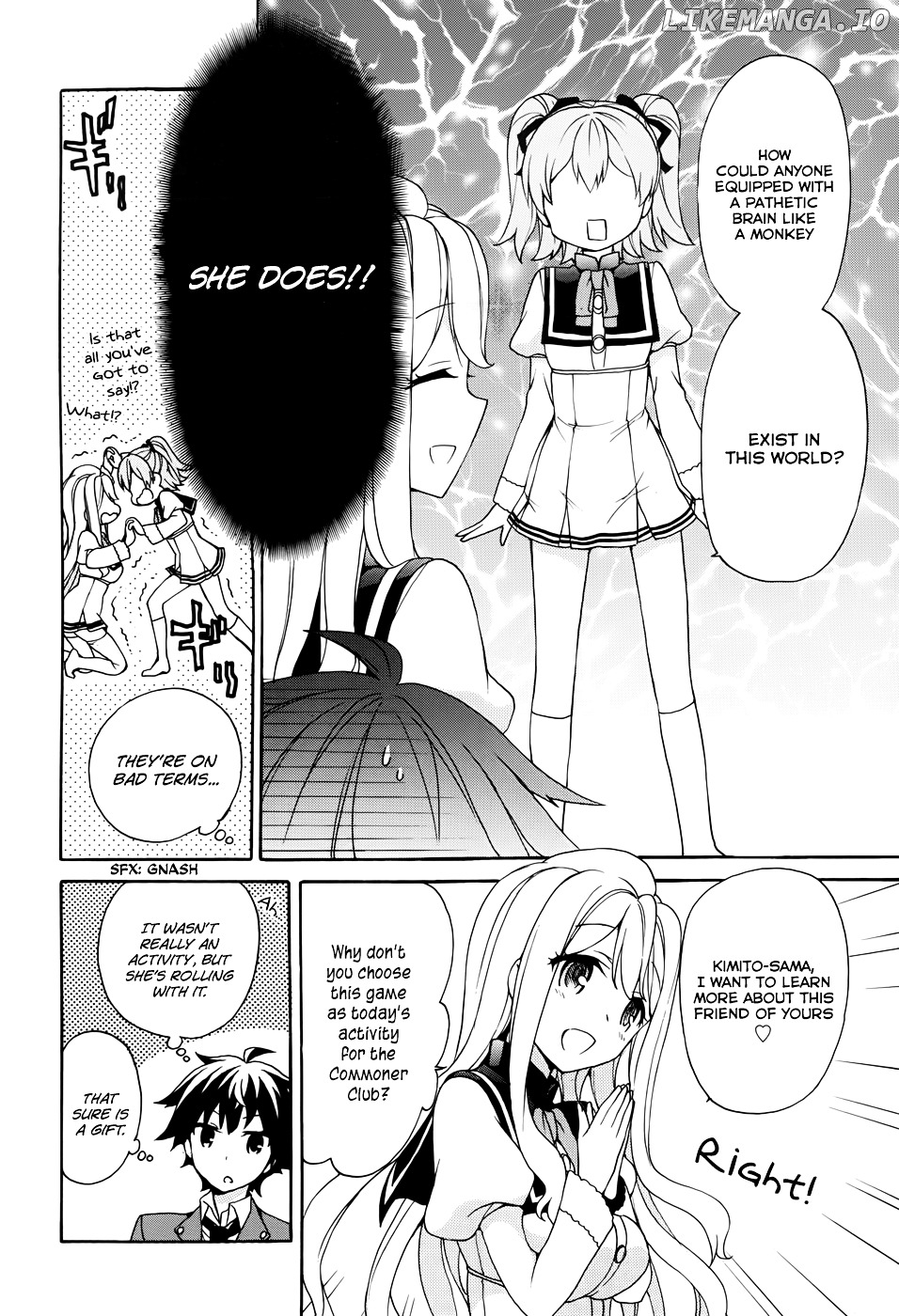 Ore ga Ojou-Sama Gakkou ni "Shomin Sample" Toshite Rachirareta Ken chapter 12 - page 9