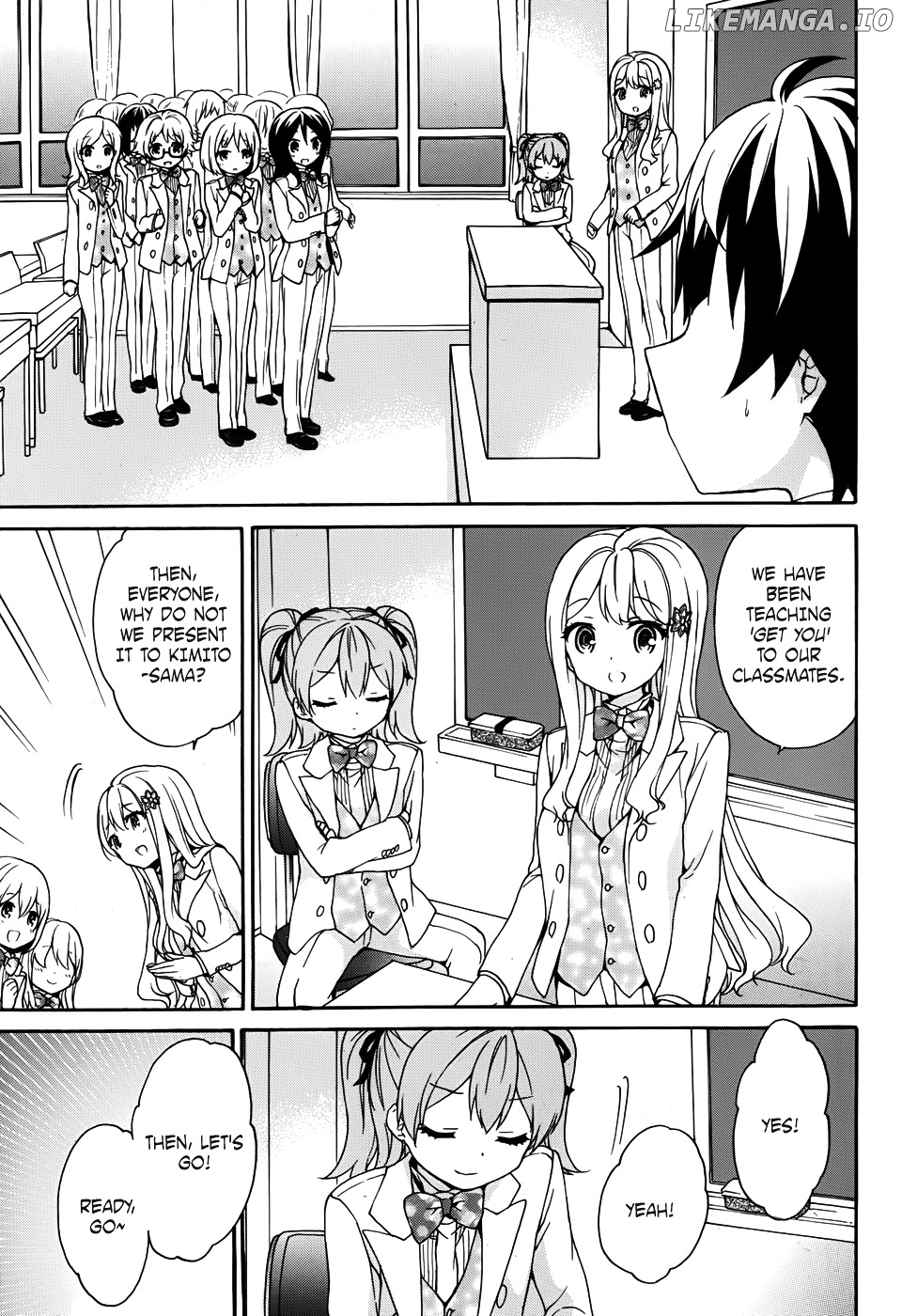 Ore ga Ojou-Sama Gakkou ni "Shomin Sample" Toshite Rachirareta Ken chapter 28 - page 34