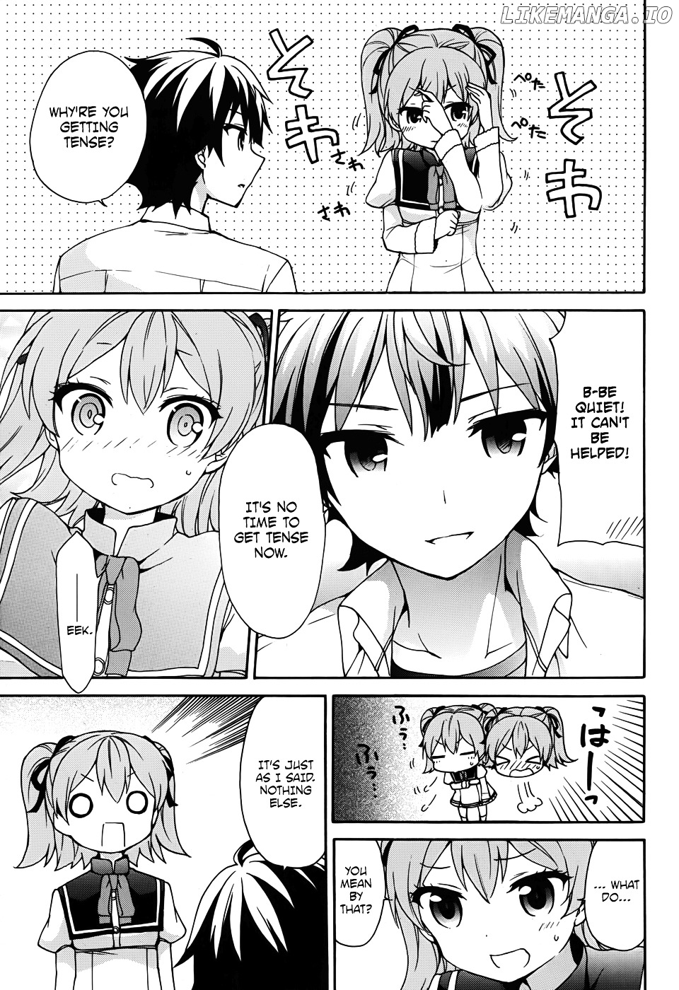 Ore ga Ojou-Sama Gakkou ni "Shomin Sample" Toshite Rachirareta Ken chapter 28 - page 4