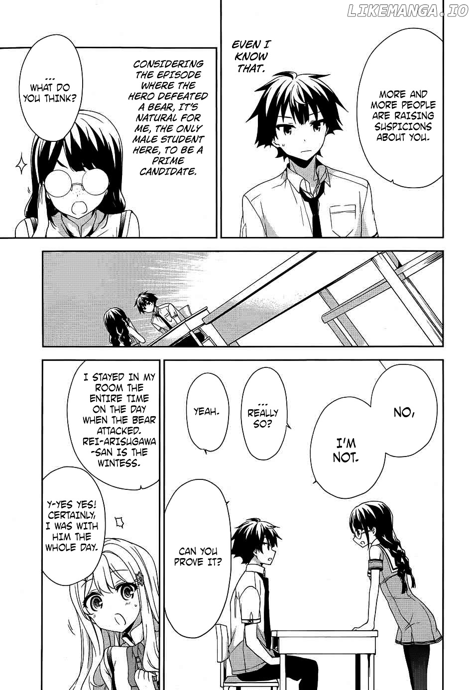 Ore ga Ojou-Sama Gakkou ni "Shomin Sample" Toshite Rachirareta Ken chapter 41 - page 28