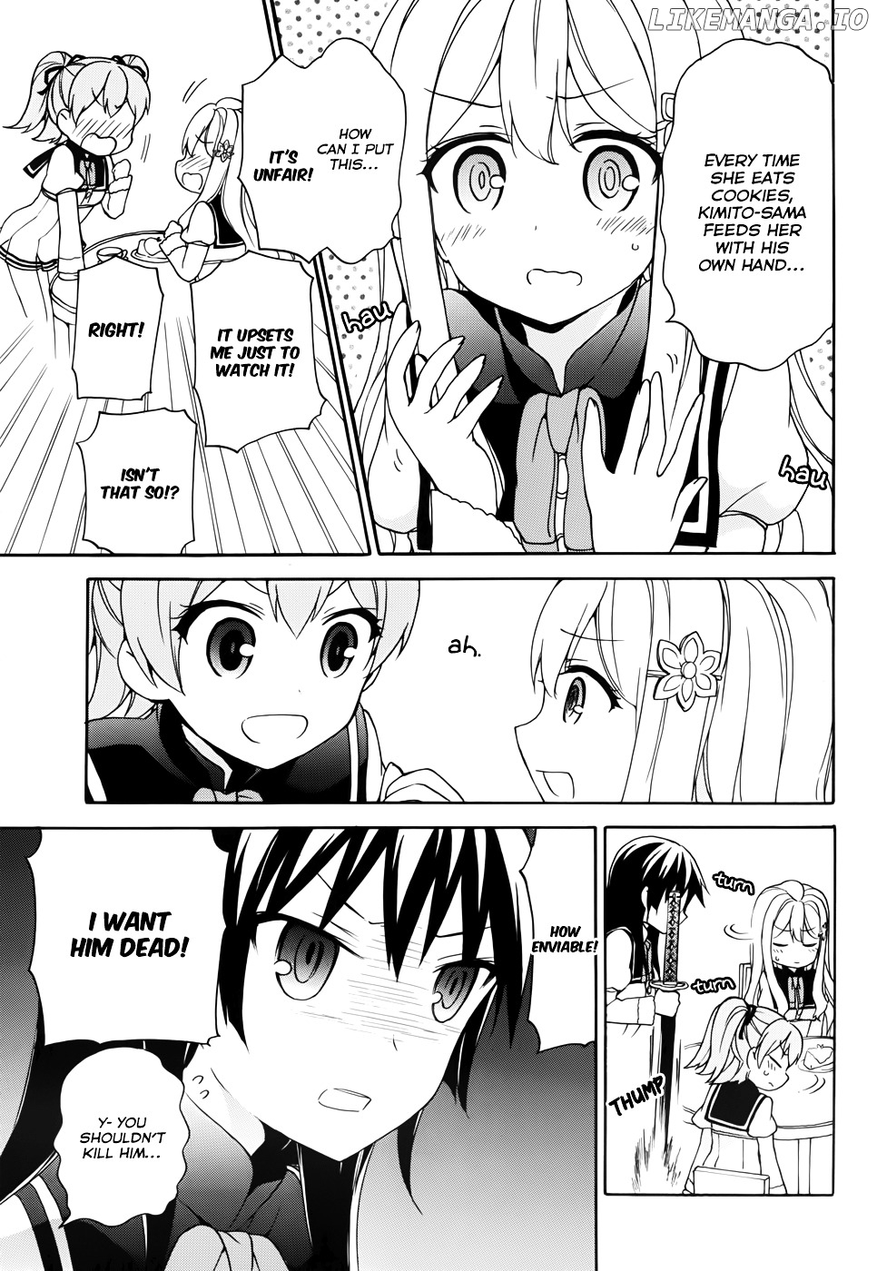 Ore ga Ojou-Sama Gakkou ni "Shomin Sample" Toshite Rachirareta Ken chapter 14 - page 7