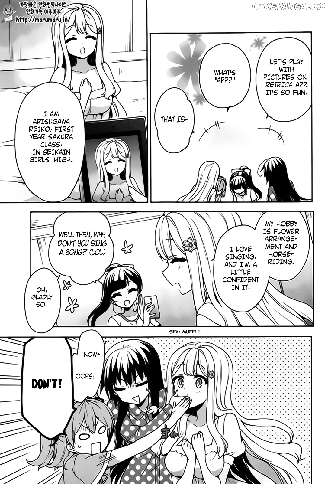 Ore ga Ojou-Sama Gakkou ni "Shomin Sample" Toshite Rachirareta Ken chapter 50.1 - page 8