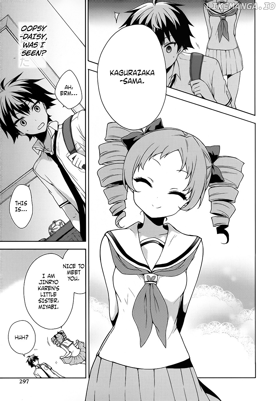 Ore ga Ojou-Sama Gakkou ni "Shomin Sample" Toshite Rachirareta Ken chapter 42 - page 4