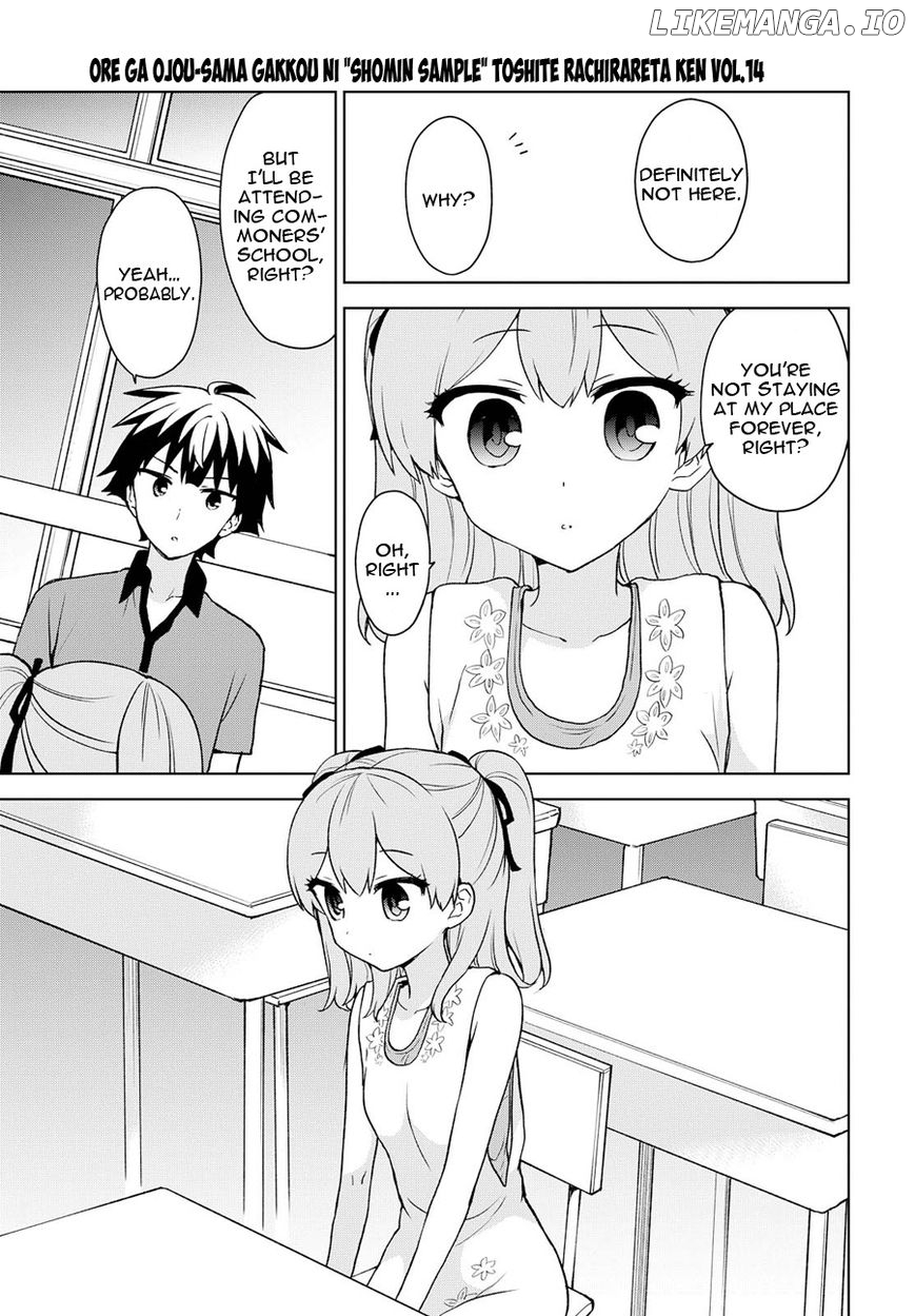 Ore ga Ojou-Sama Gakkou ni "Shomin Sample" Toshite Rachirareta Ken chapter 74 - page 13