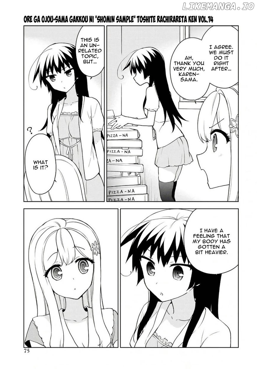 Ore ga Ojou-Sama Gakkou ni "Shomin Sample" Toshite Rachirareta Ken chapter 75 - page 12