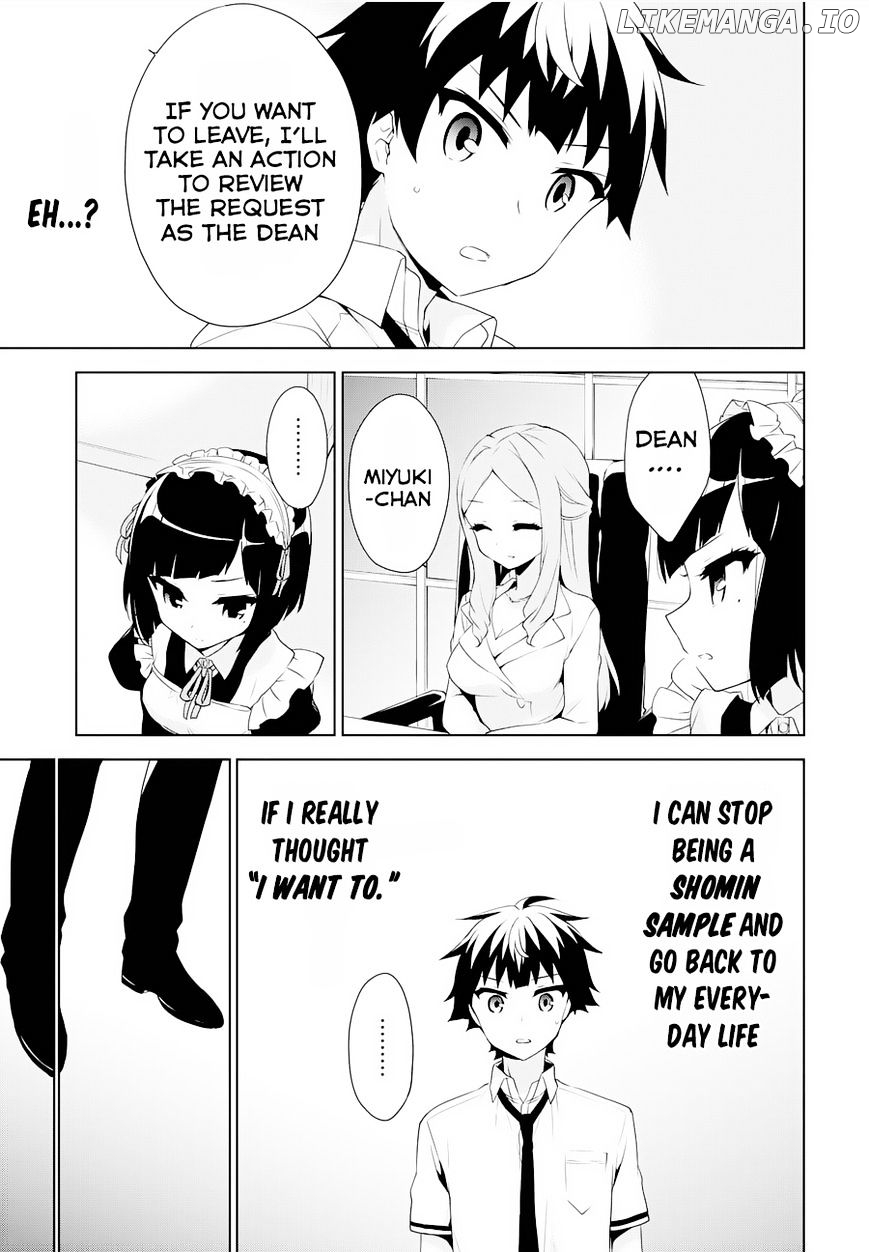 Ore ga Ojou-Sama Gakkou ni "Shomin Sample" Toshite Rachirareta Ken chapter 53 - page 20