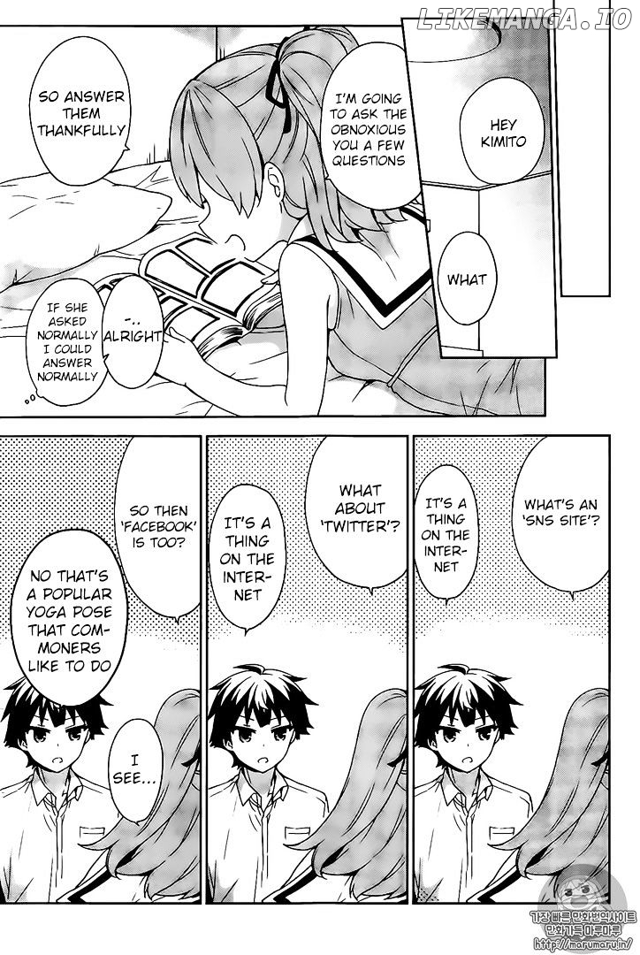 Ore ga Ojou-Sama Gakkou ni "Shomin Sample" Toshite Rachirareta Ken chapter 55 - page 15