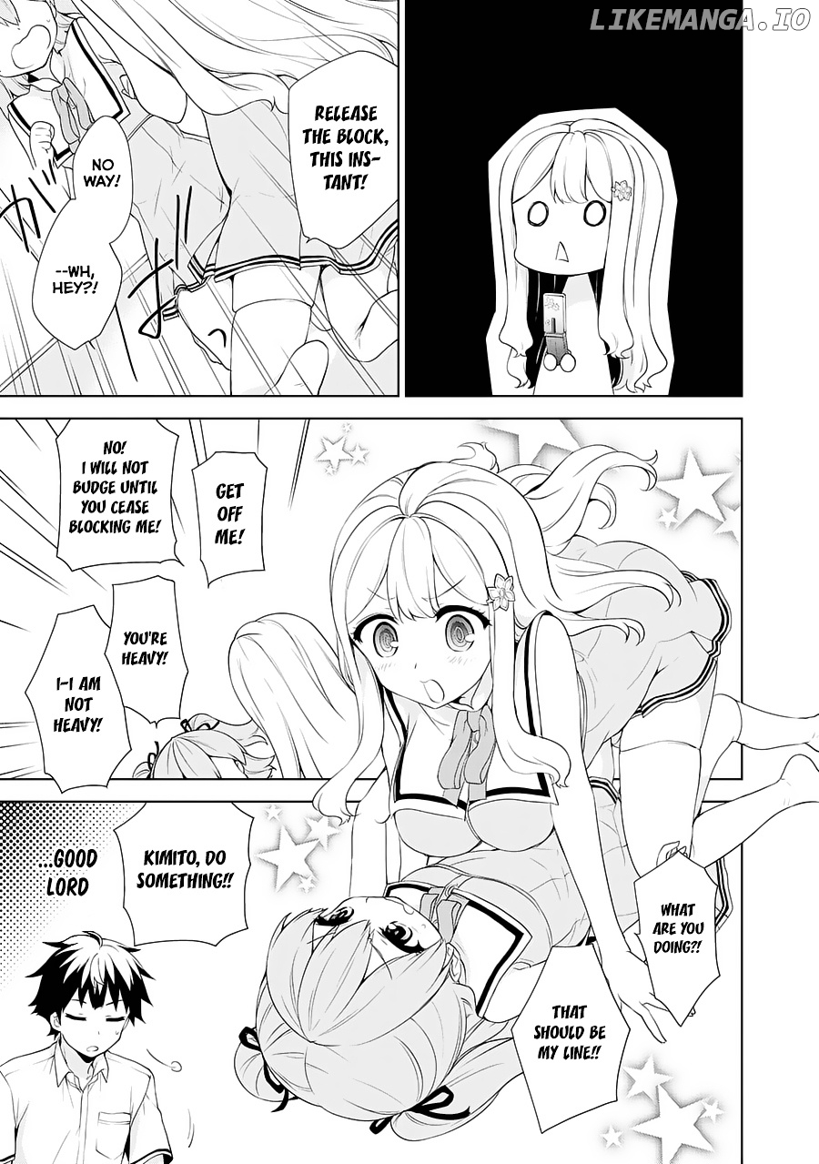 Ore ga Ojou-Sama Gakkou ni "Shomin Sample" Toshite Rachirareta Ken chapter 56 - page 18