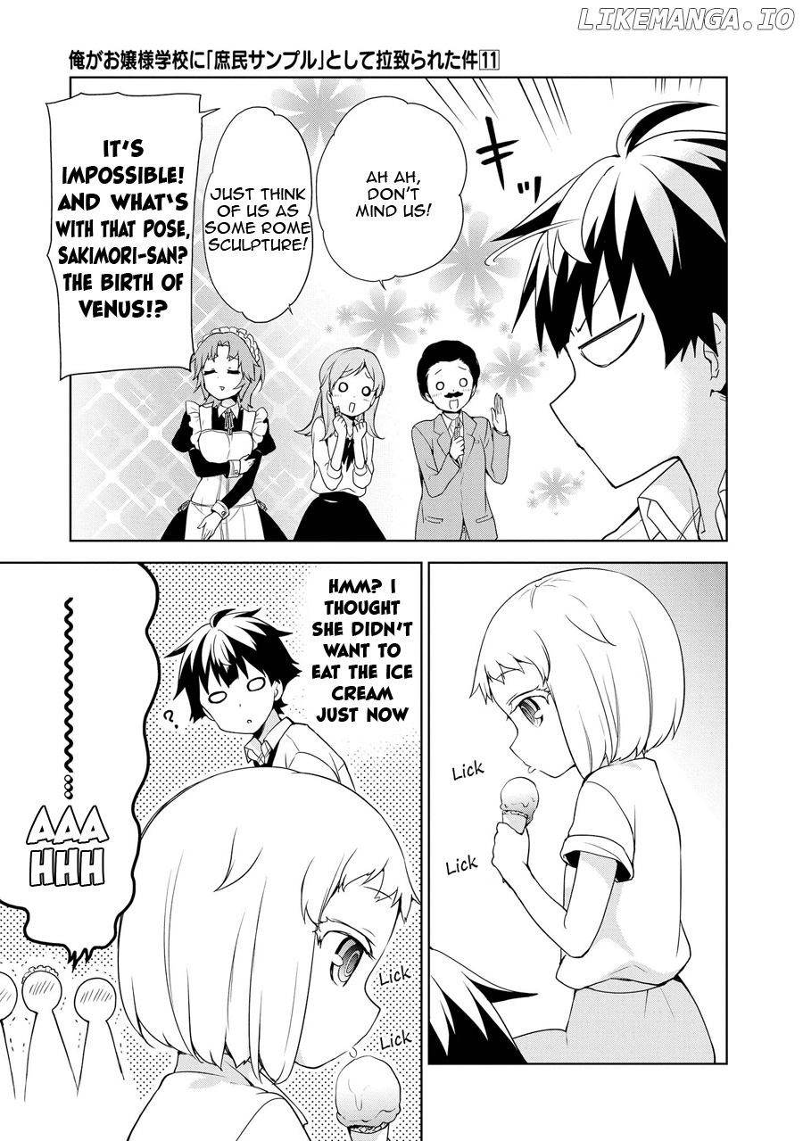 Ore ga Ojou-Sama Gakkou ni "Shomin Sample" Toshite Rachirareta Ken chapter 58 - page 20