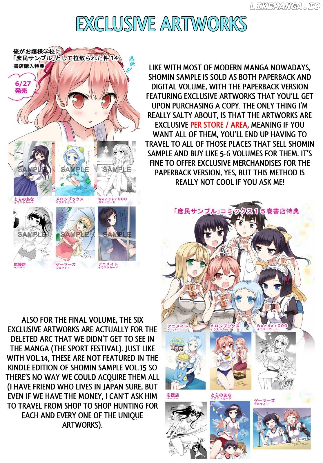Ore ga Ojou-Sama Gakkou ni "Shomin Sample" Toshite Rachirareta Ken chapter 81.5 - page 49