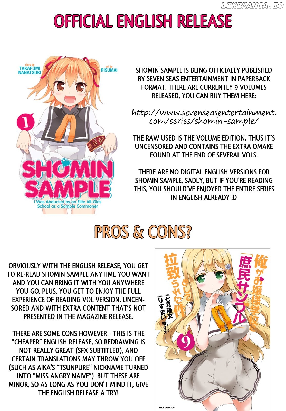Ore ga Ojou-Sama Gakkou ni "Shomin Sample" Toshite Rachirareta Ken chapter 81.5 - page 50