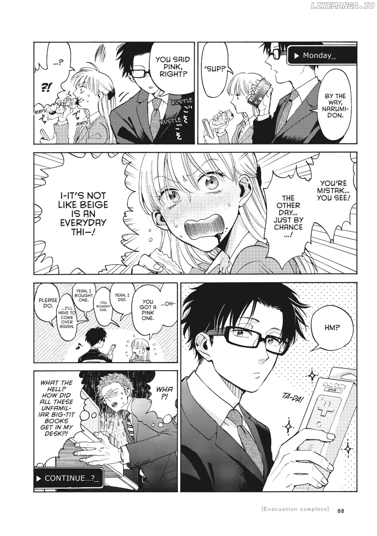 Wotaku ni Koi wa Muzukashii chapter 4.1 - page 17