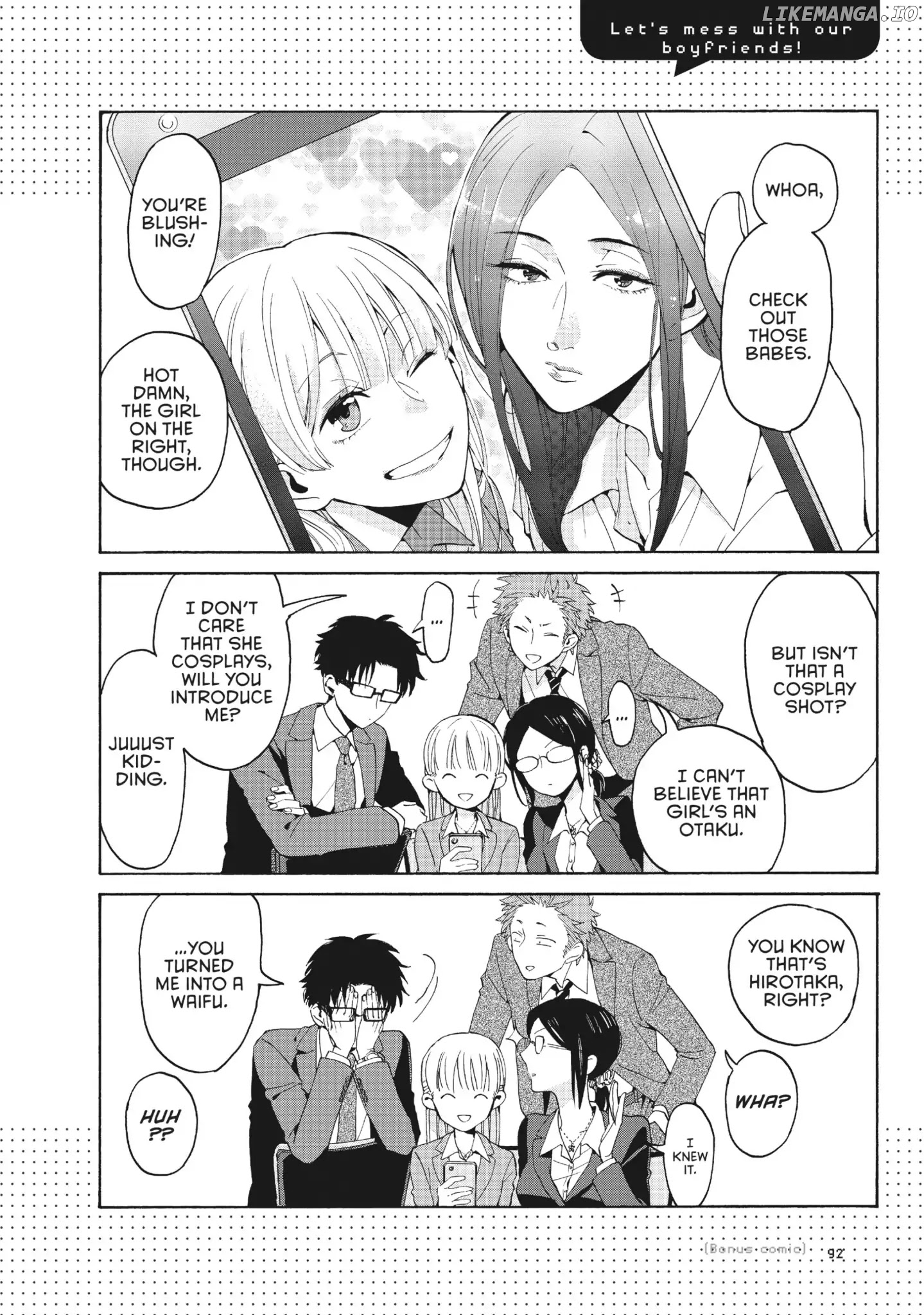 Wotaku ni Koi wa Muzukashii chapter 4.2 - page 1
