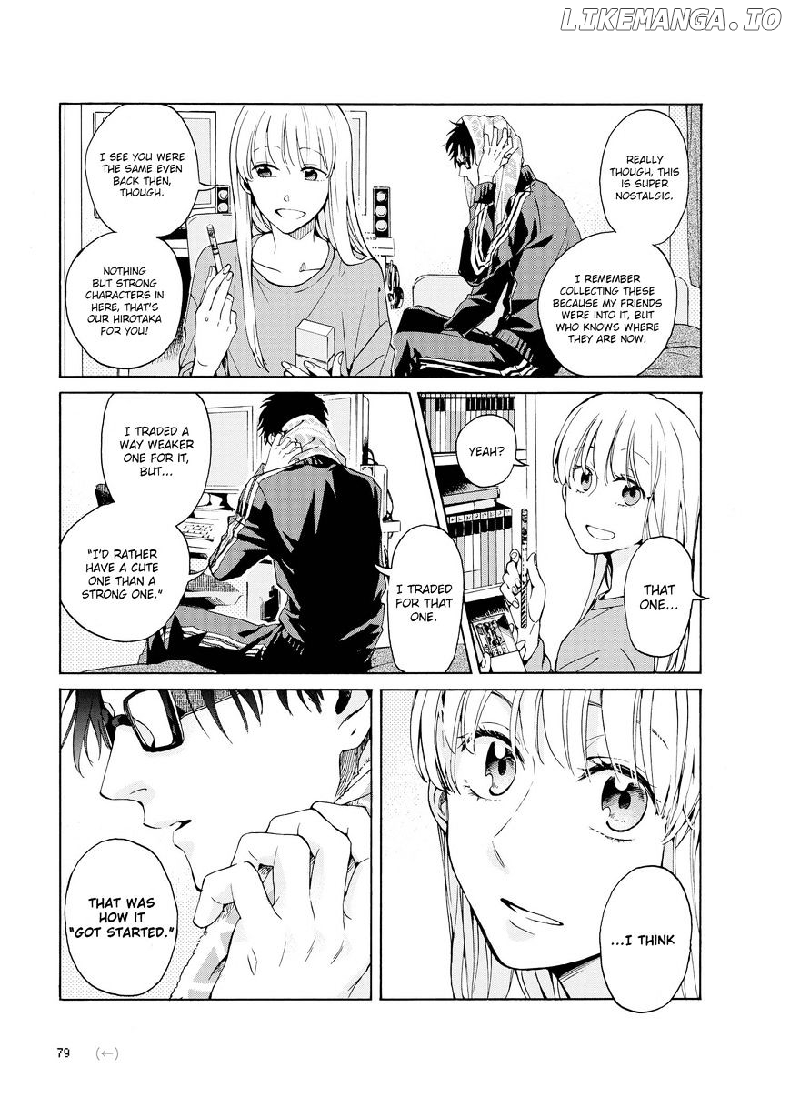 Wotaku ni Koi wa Muzukashii chapter 4.5 - page 9