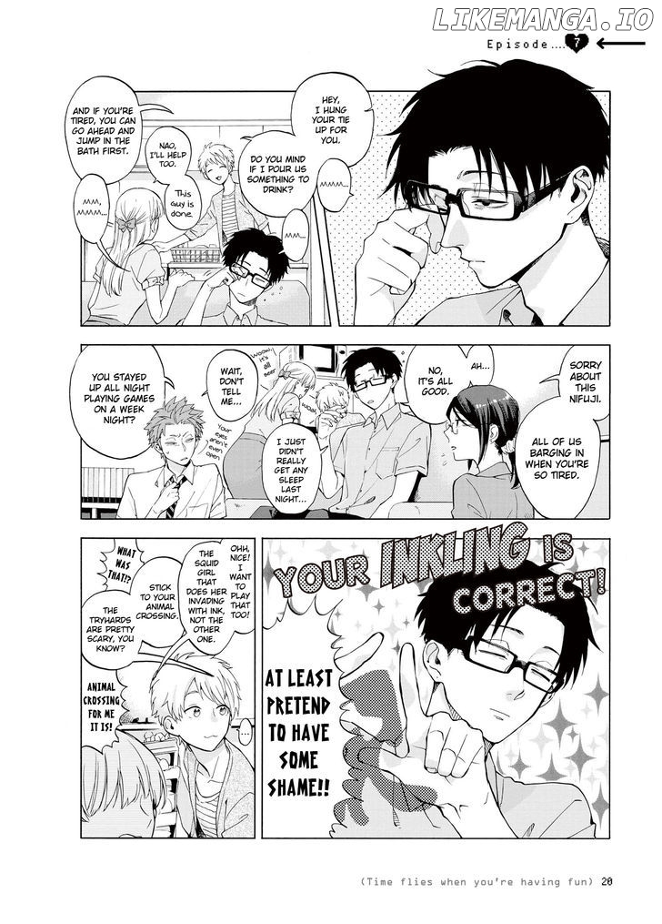 Wotaku ni Koi wa Muzukashii chapter 7.2 - page 1