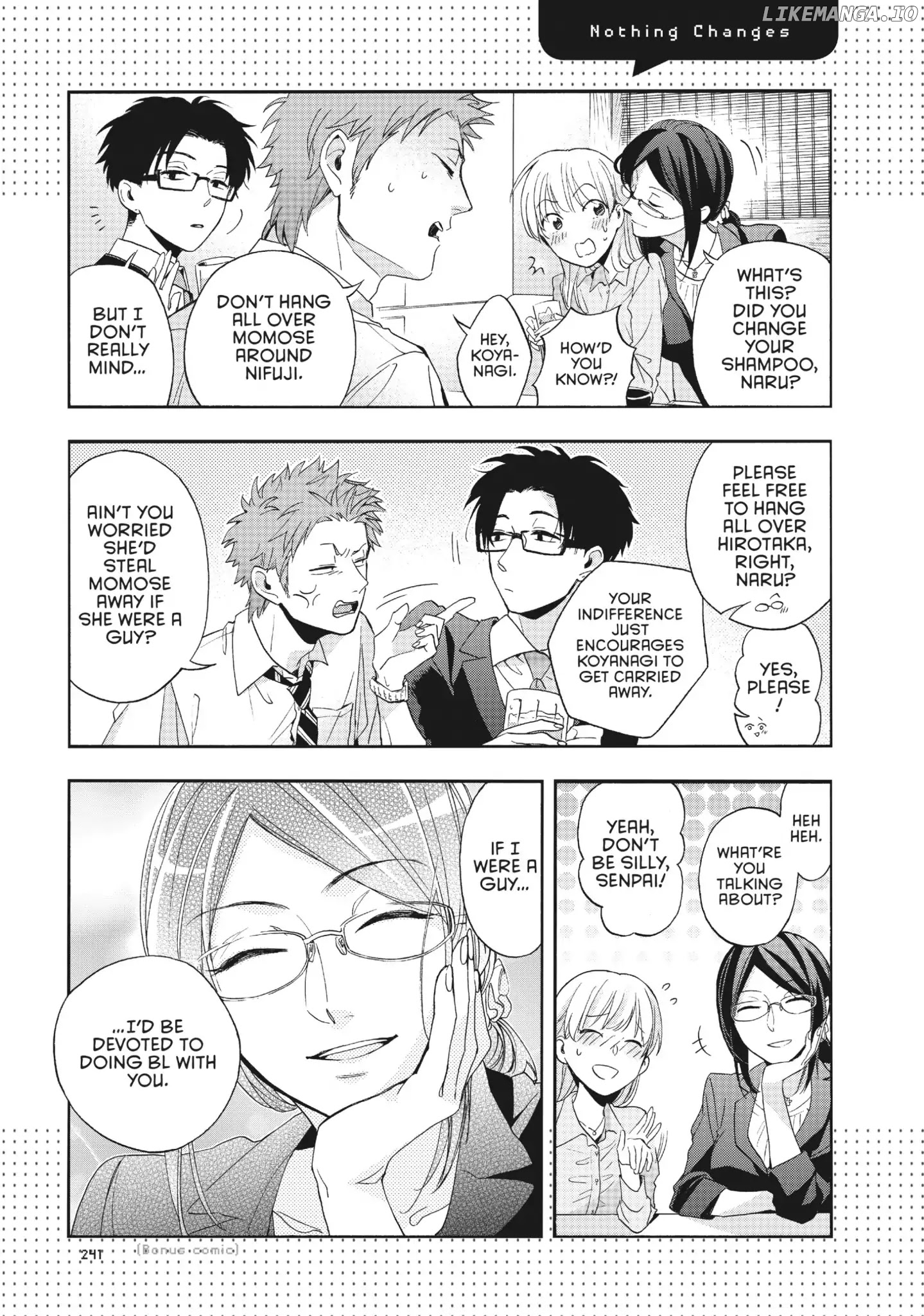 Wotaku ni Koi wa Muzukashii chapter 12.1 - page 4