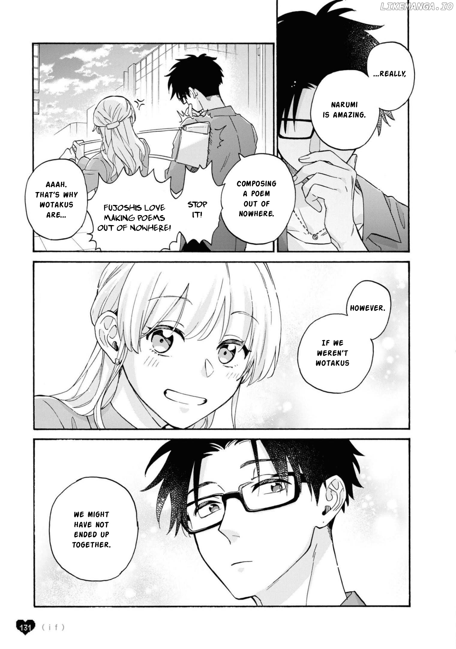 Wotaku ni Koi wa Muzukashii chapter 86 - page 14