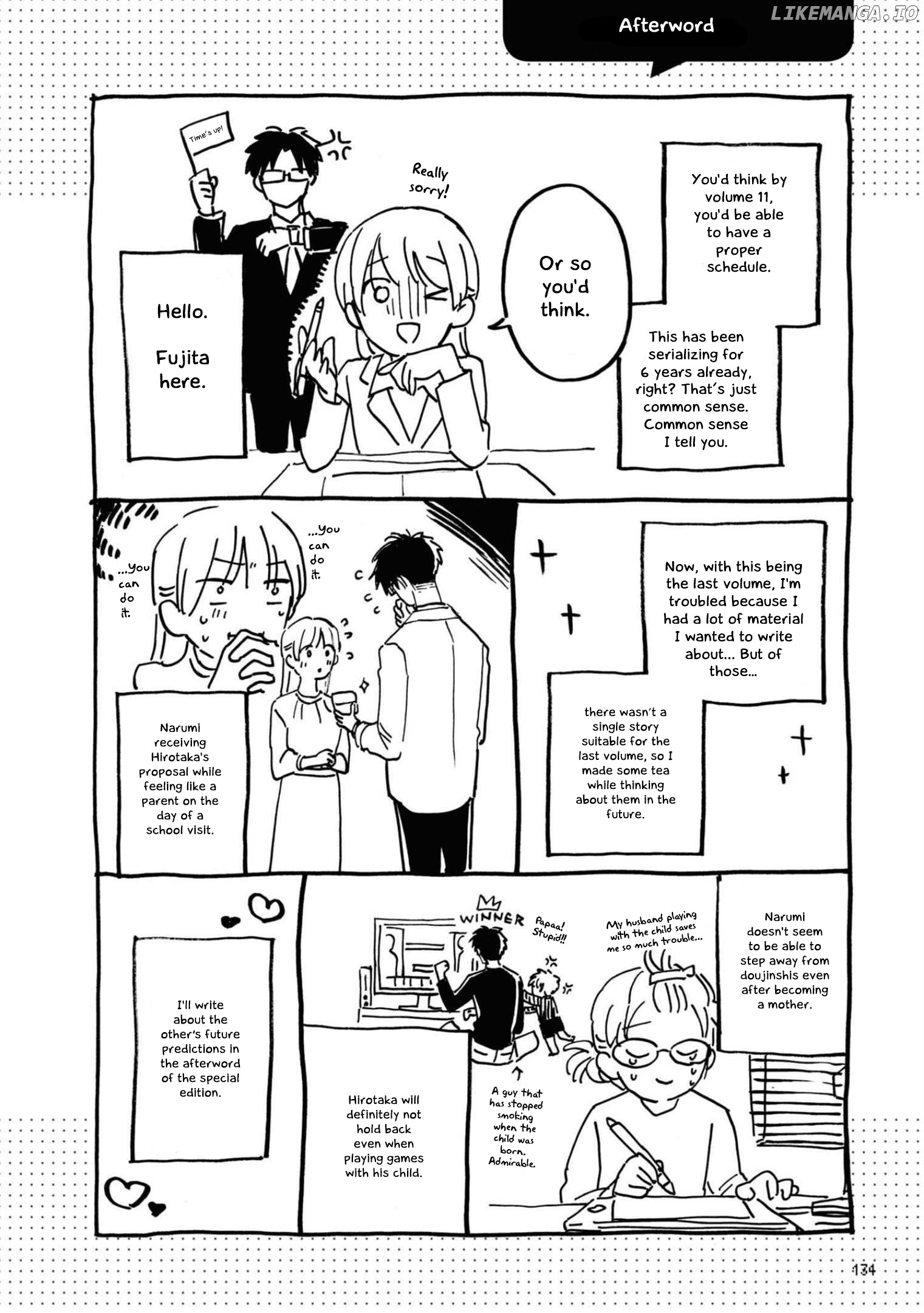 Wotaku ni Koi wa Muzukashii chapter 86 - page 17