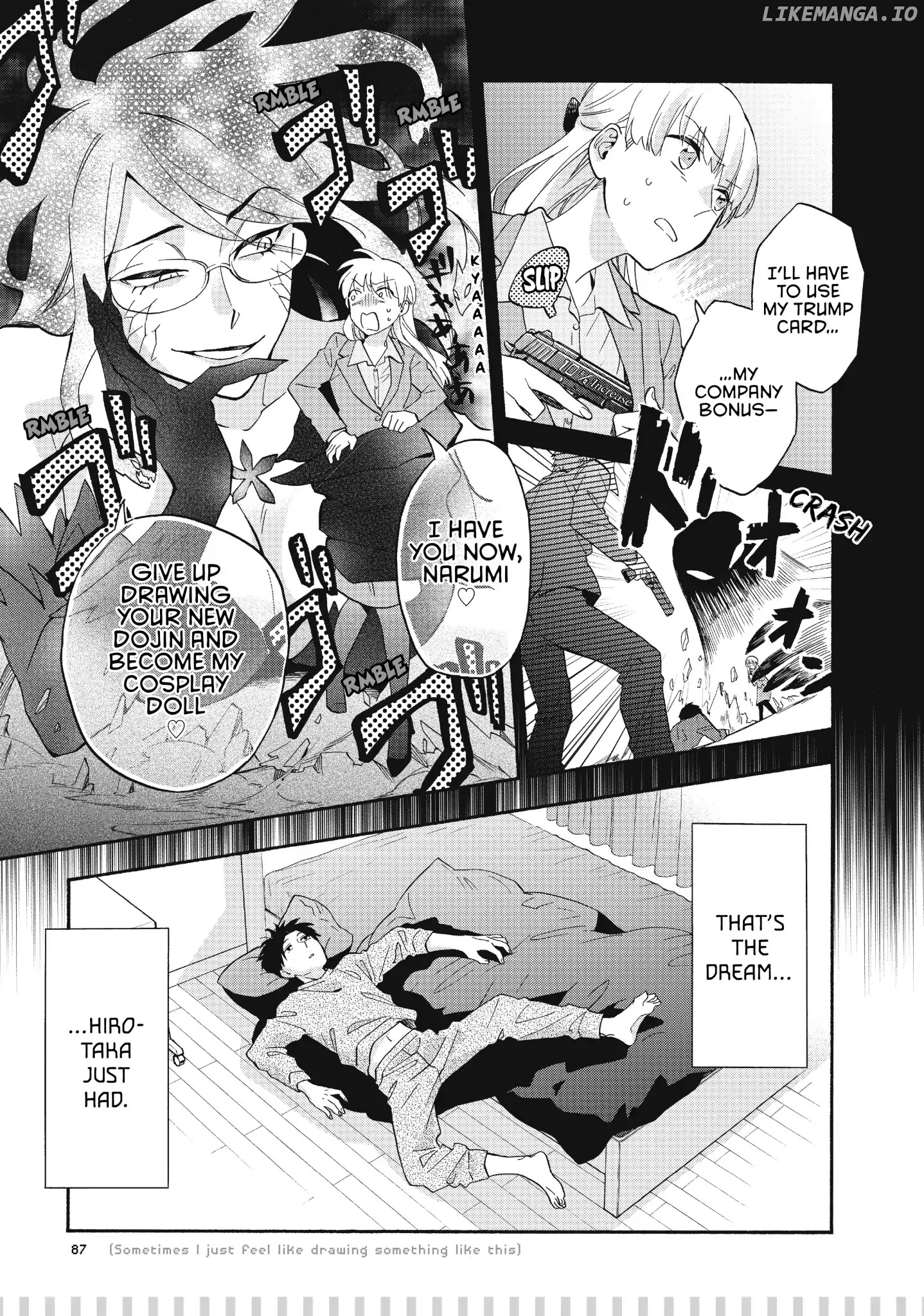 Wotaku ni Koi wa Muzukashii chapter 37.5 - page 2
