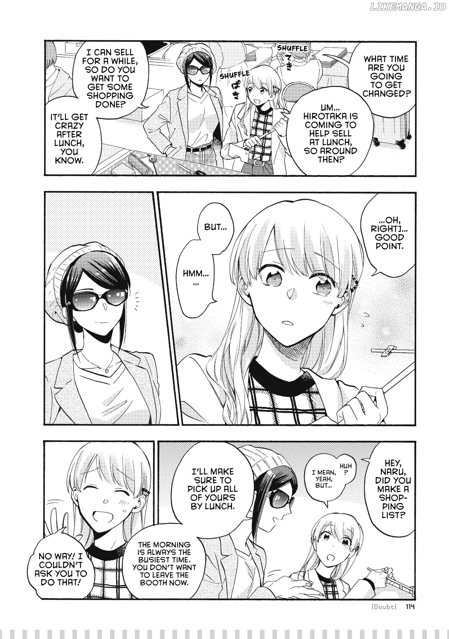 Wotaku ni Koi wa Muzukashii chapter 38.5 - page 5