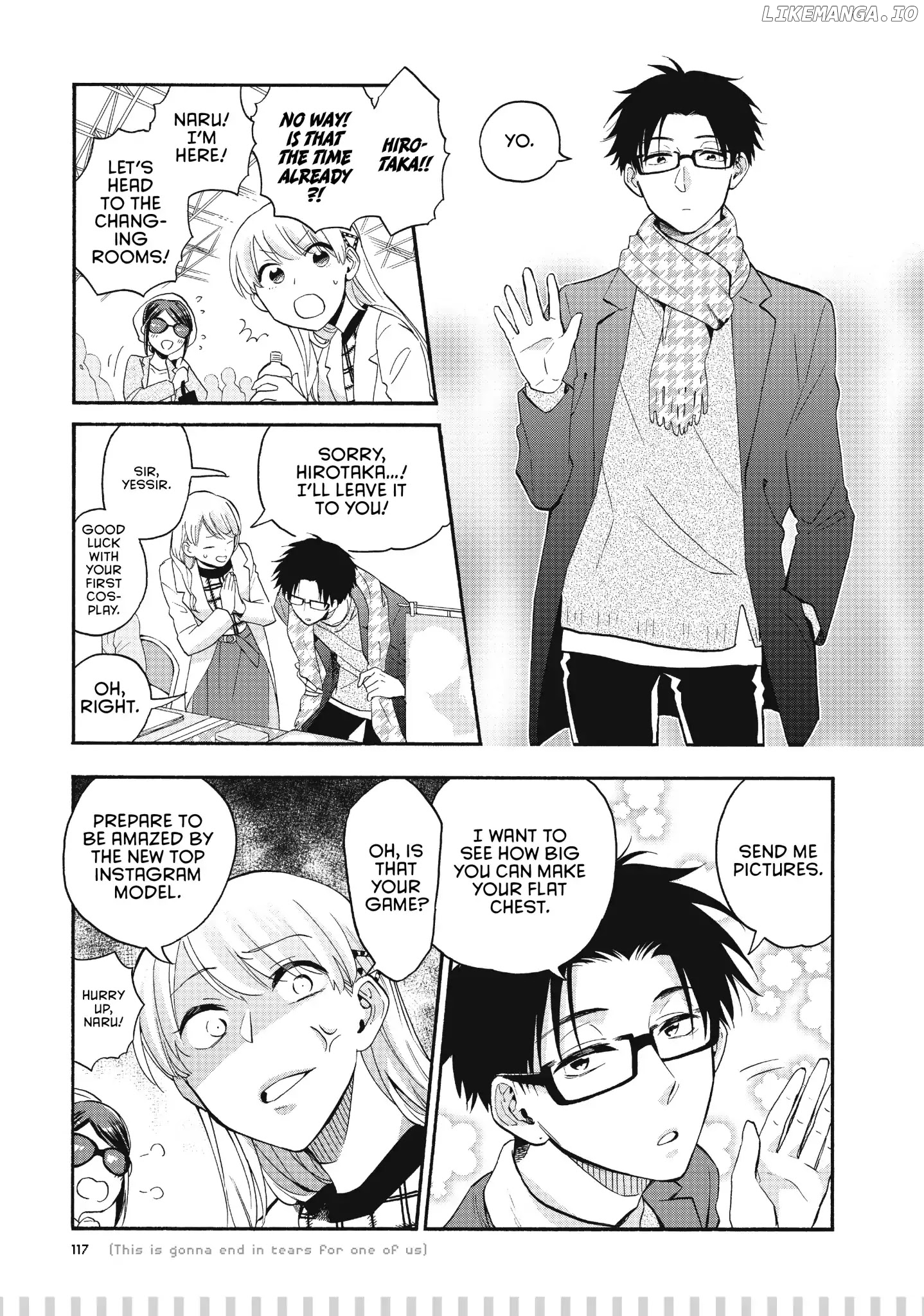 Wotaku ni Koi wa Muzukashii chapter 38.5 - page 8