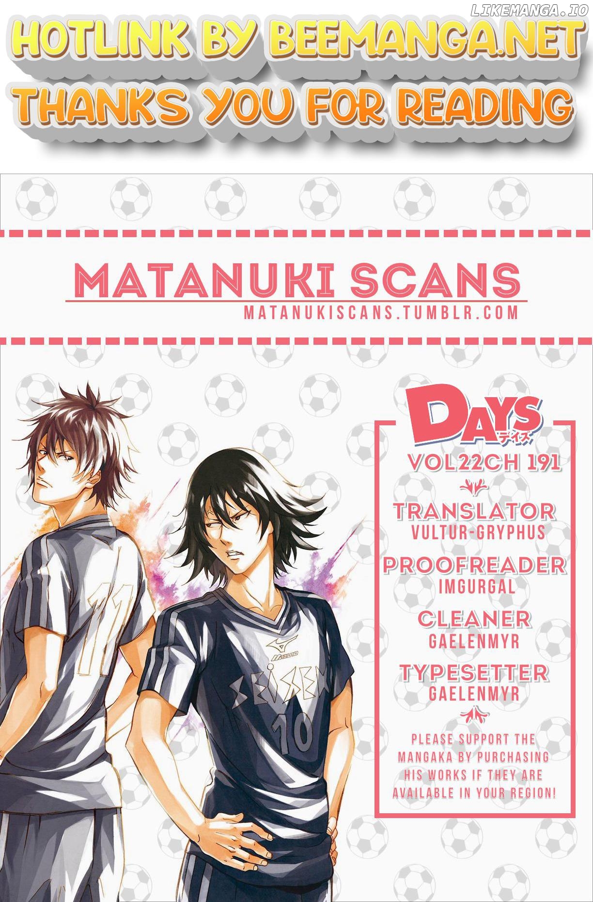 Days - Manga Chapter 191 - page 1