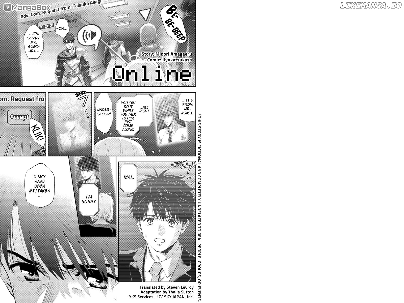 Online - The Comic chapter 98 - page 1
