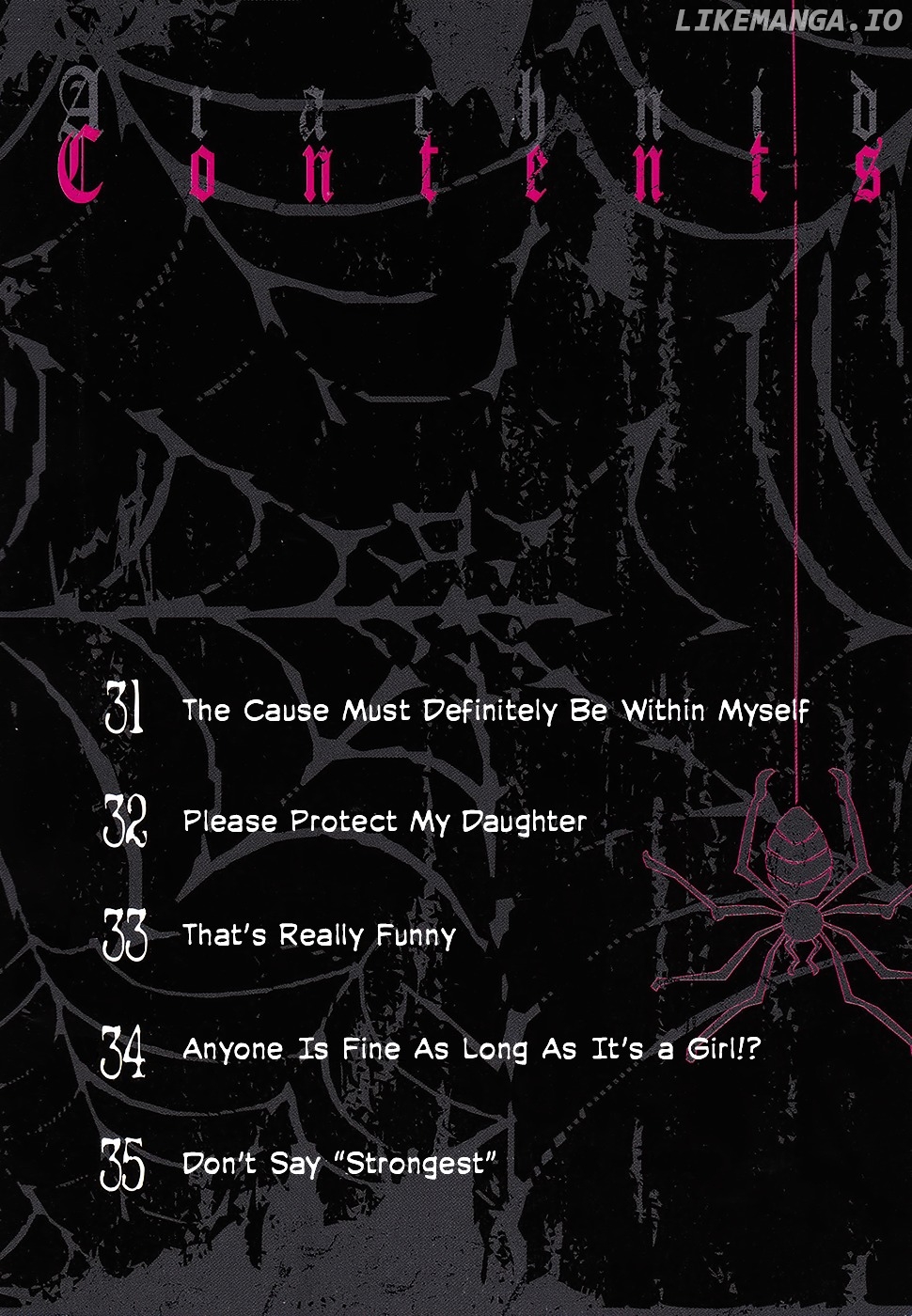 Arachnid - Manga chapter 31 - page 4