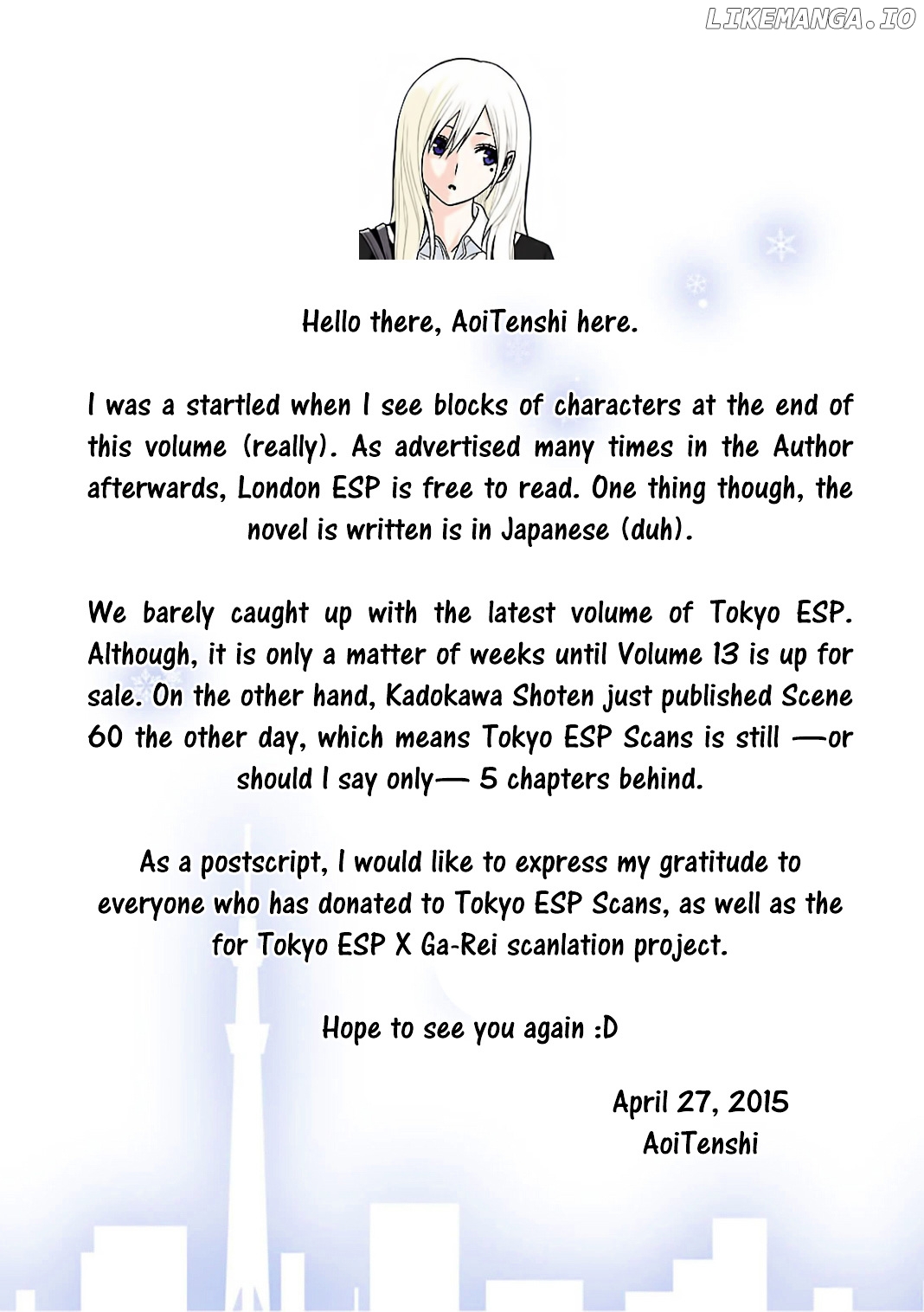 Toukyou ESP chapter 55 - page 40