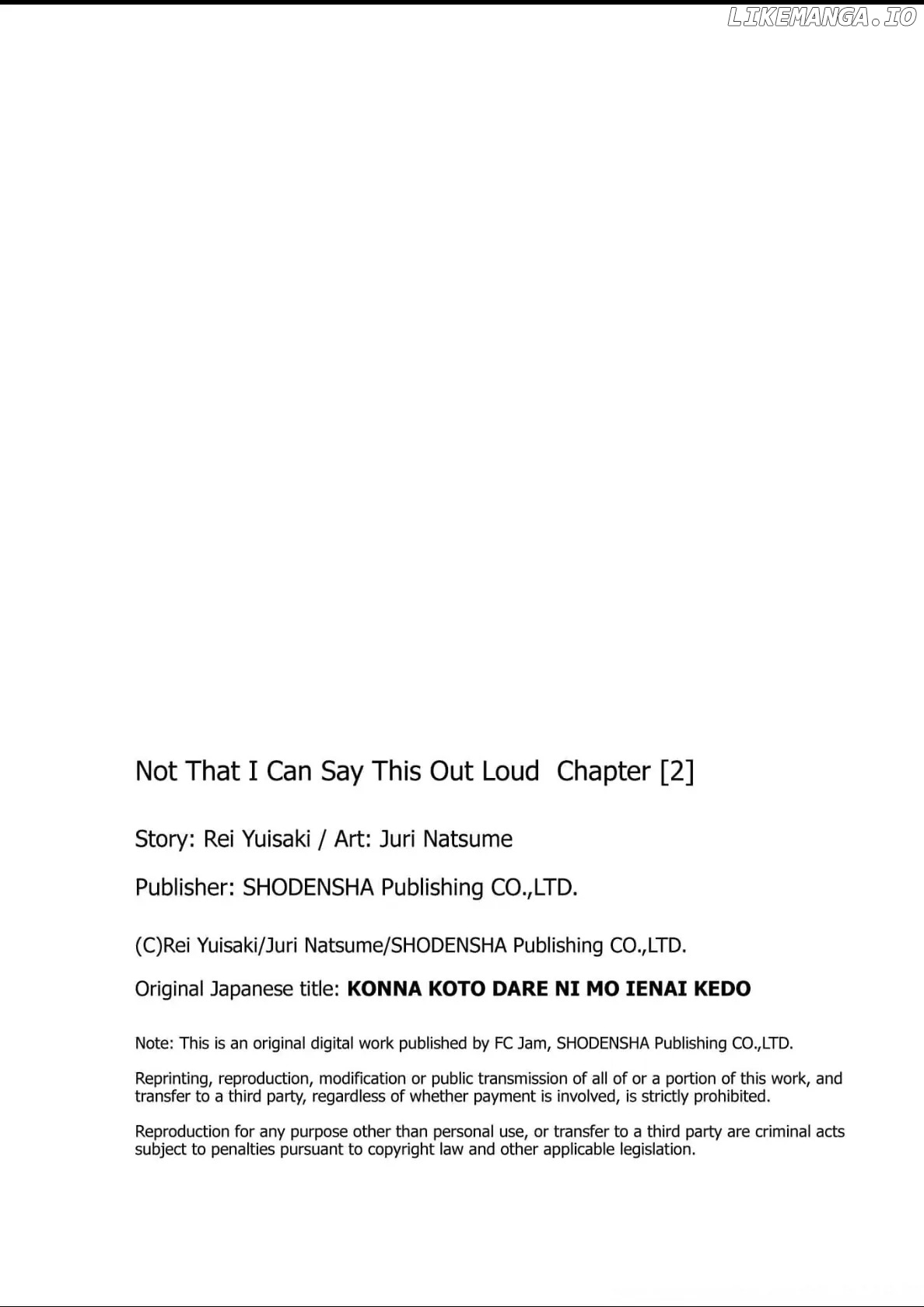 Not That I Can Say This Out Loud Chapter 2 - page 32